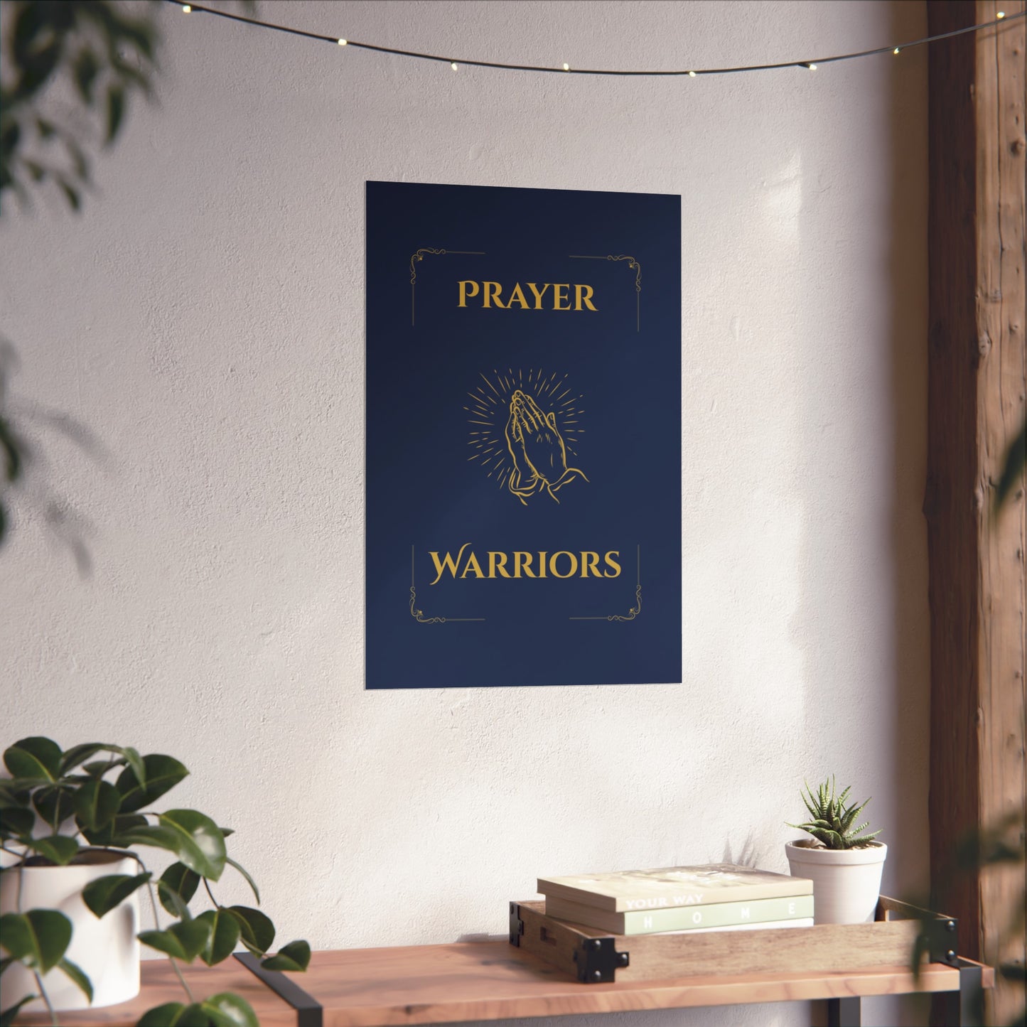 Prayer Warriors — Fine Art Giclée Print | Faithful Midnight | Unframed