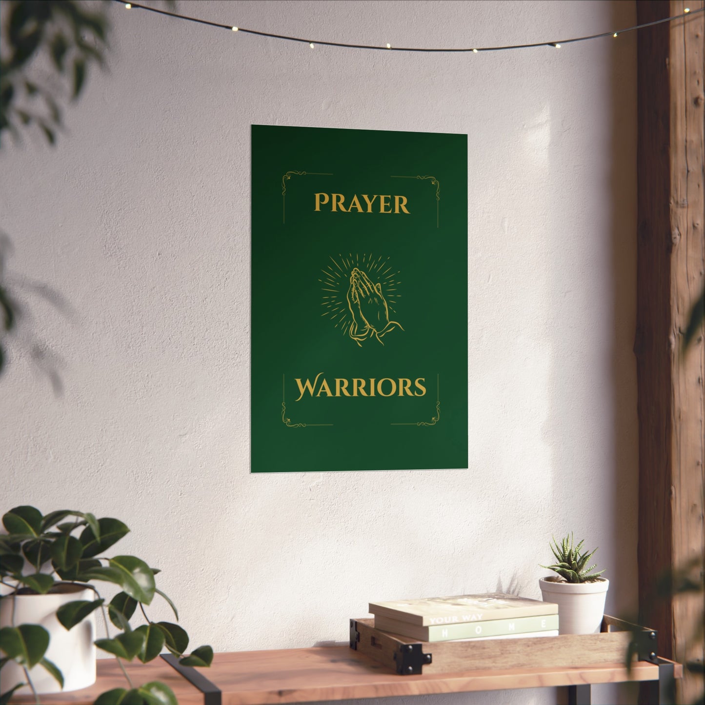 Prayer Warriors — Fine Art Giclée Print | Legacy Emerald | Unframed
