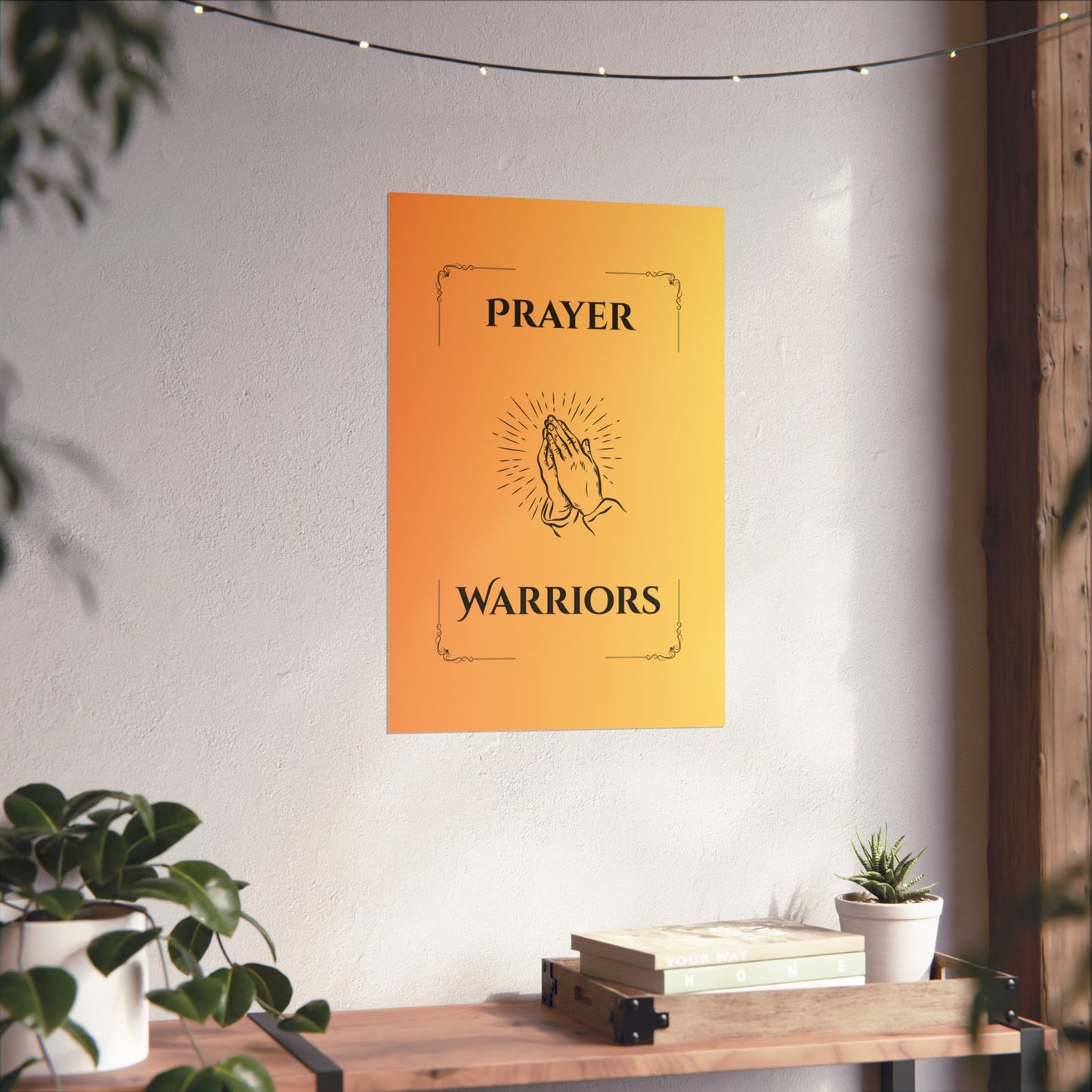 Prayer Warriors — Fine Art Giclée Print | Shekinah Glory | Unframed