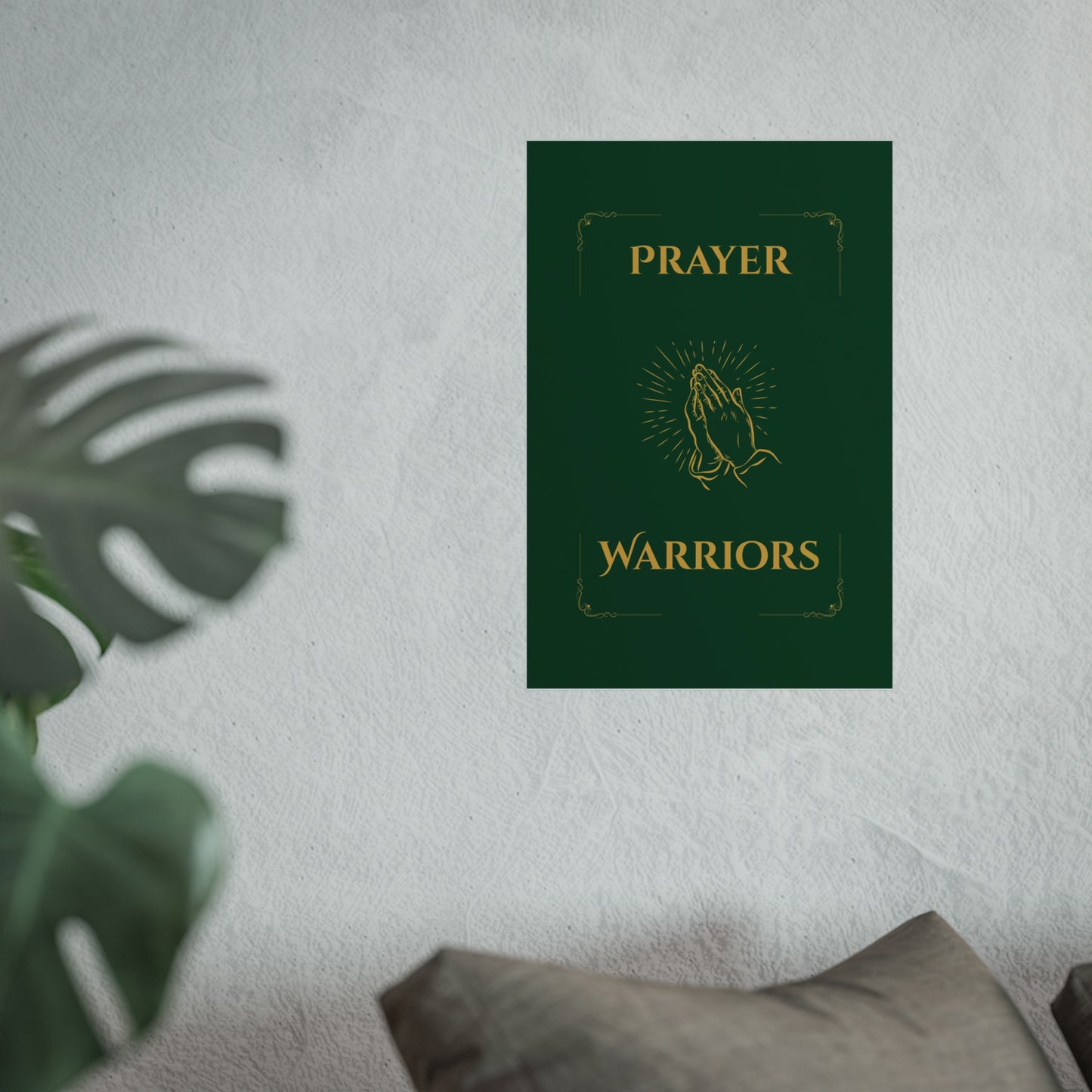 Prayer Warriors — Fine Art Giclée Print | Legacy Emerald | Unframed