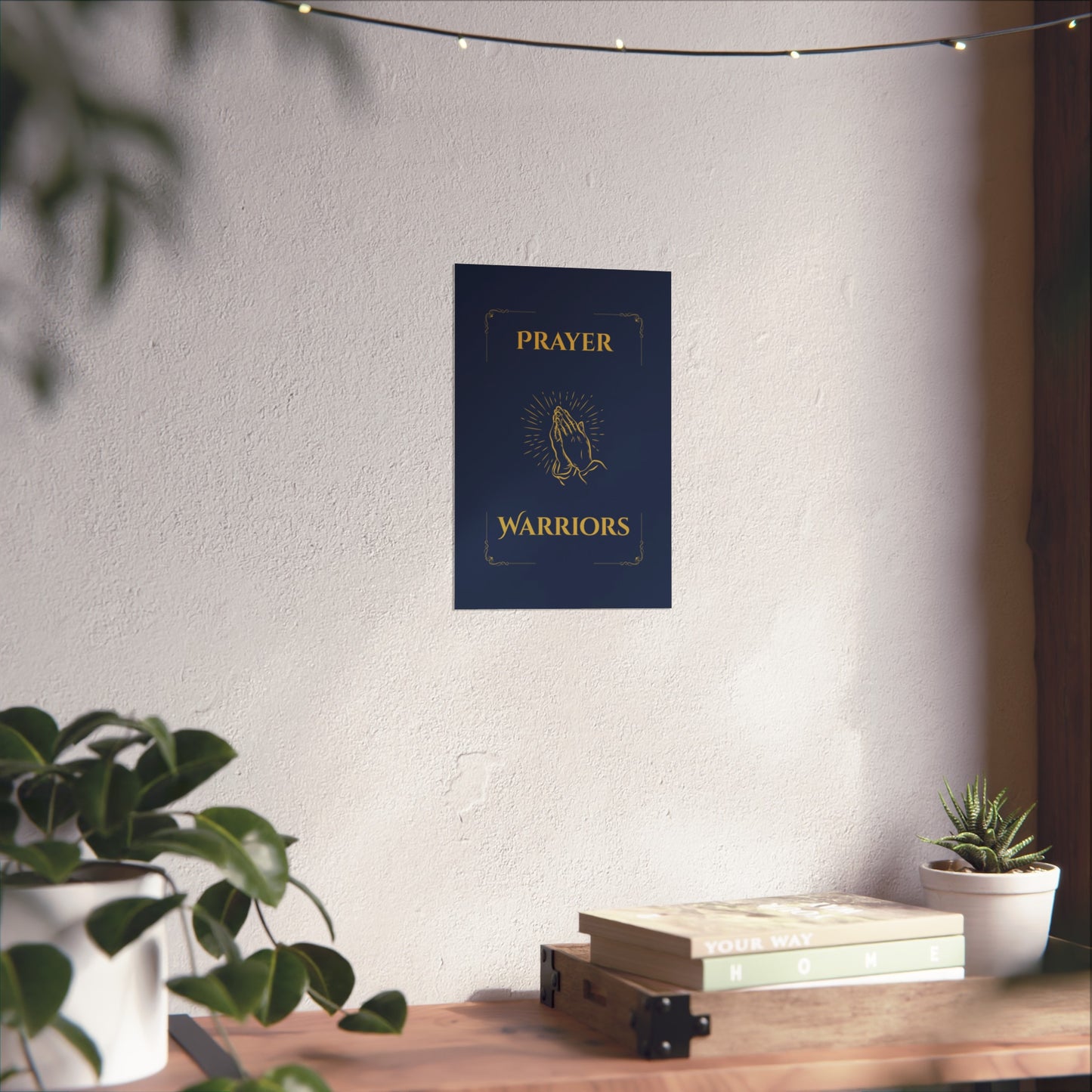 Prayer Warriors — Fine Art Giclée Print | Faithful Midnight | Unframed