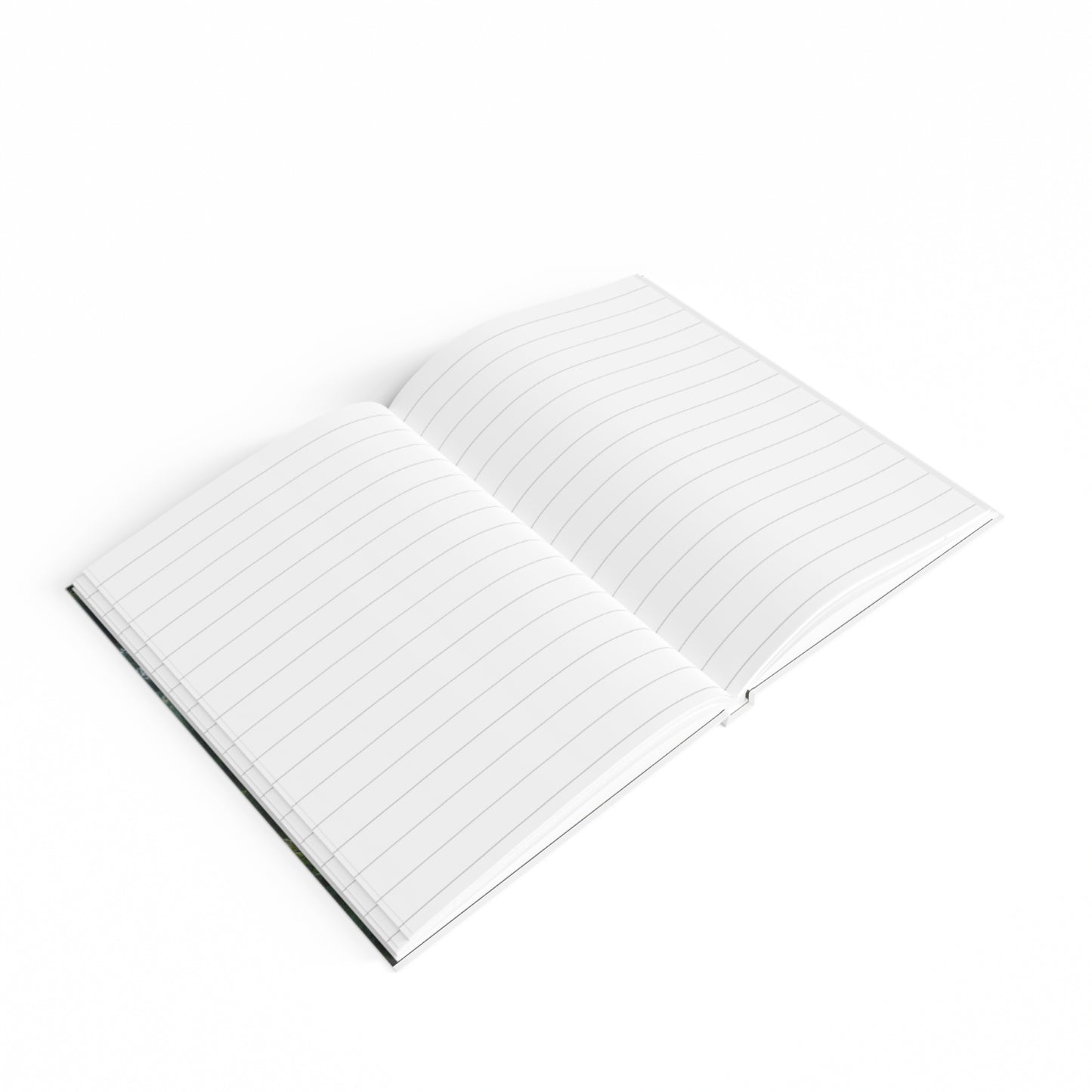Forest Journal — "Growth in Progress" Ruled Notebook for Nature Reflection & Personal Growth
