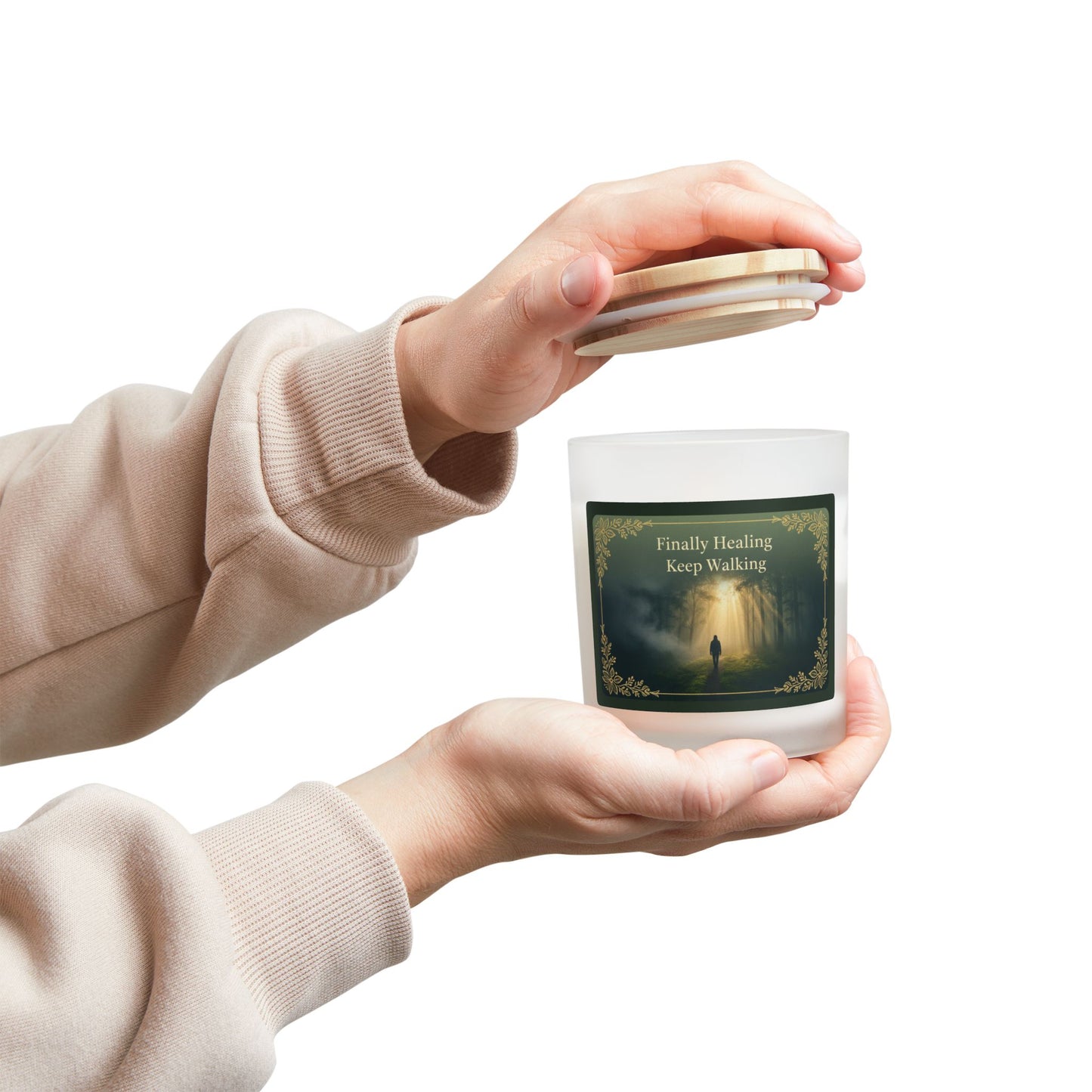 Finally Healing — Keep Walking Candle