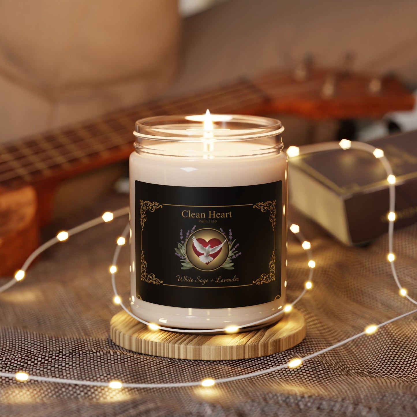Divided Sea | Sea Salt + Orchid | Scented Soy Candle