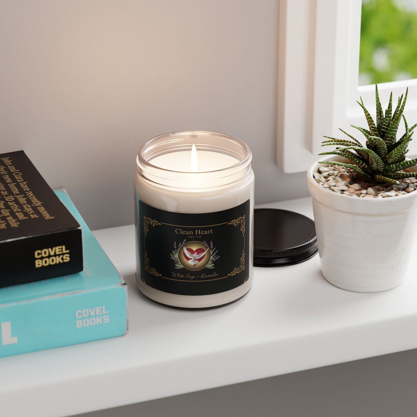 Divided Sea | Sea Salt + Orchid | Scented Soy Candle
