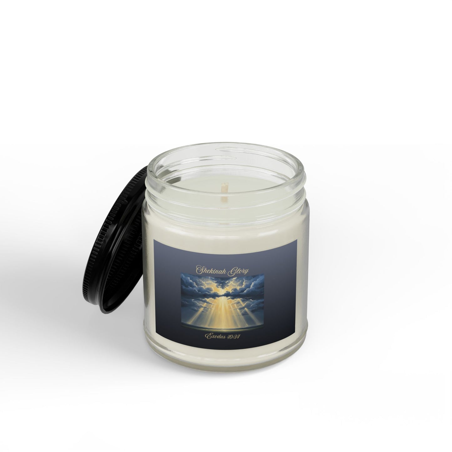 Shekinah Glory | Comfort Spice Scented Soy Candle | Exodus 40:34