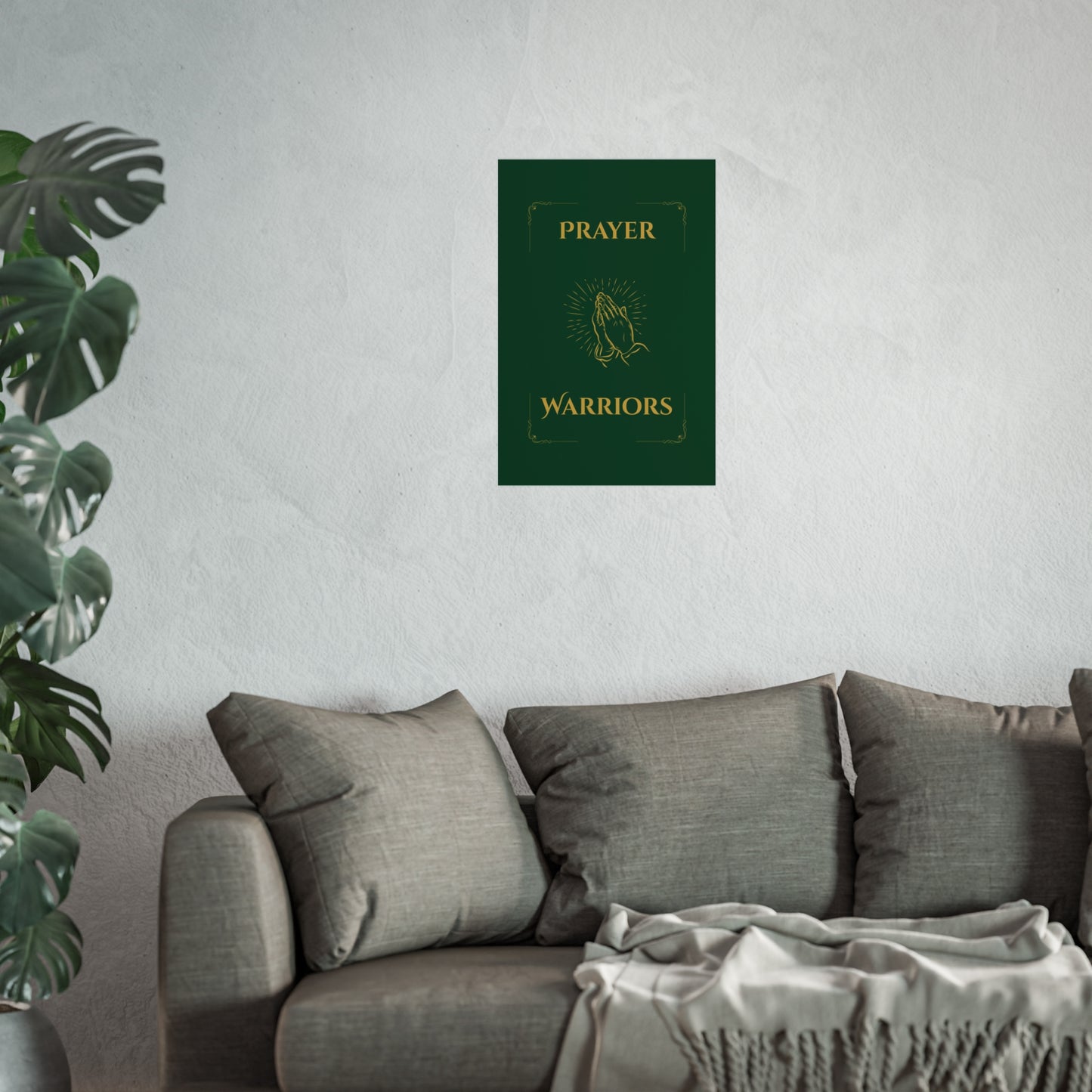 Prayer Warriors — Fine Art Giclée Print | Legacy Emerald | Unframed
