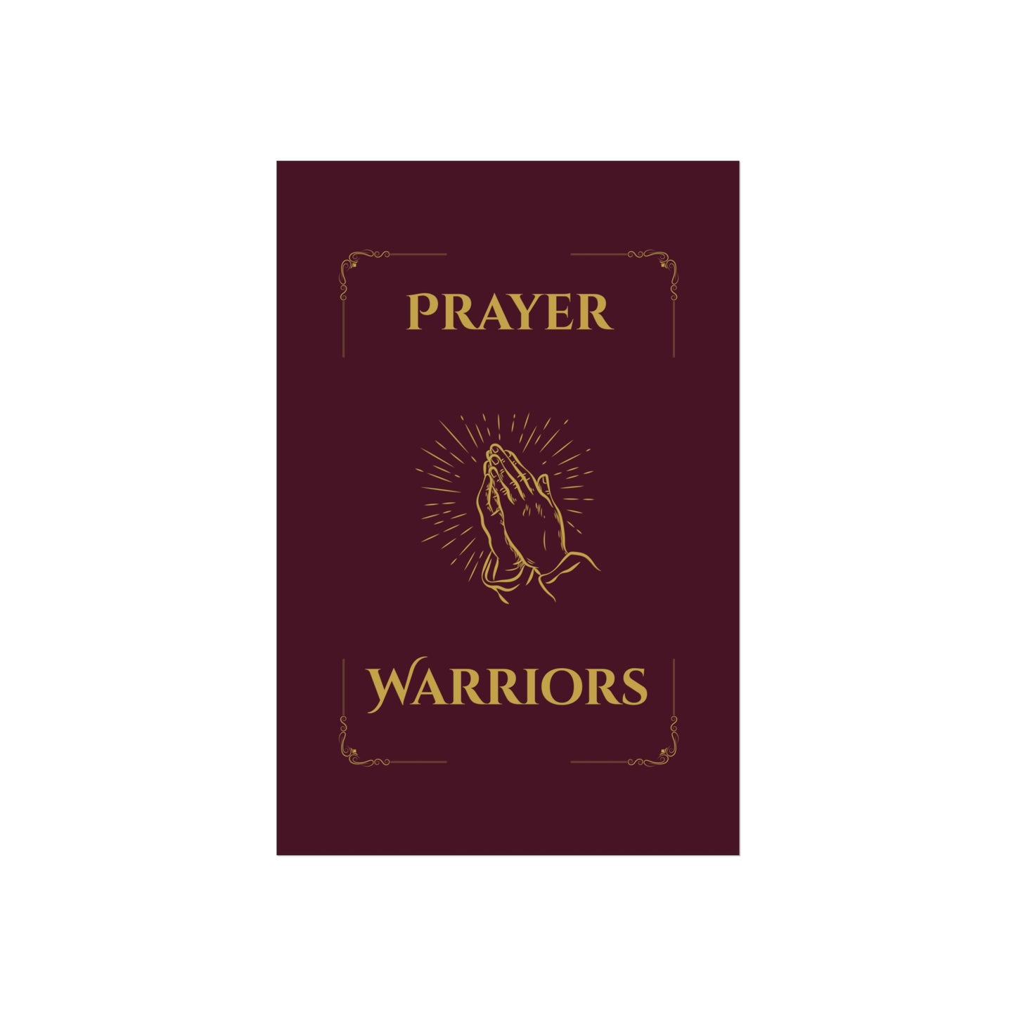 Prayer Warriors — Fine Art Giclée Print | Redeemed Scarlet | Unframed