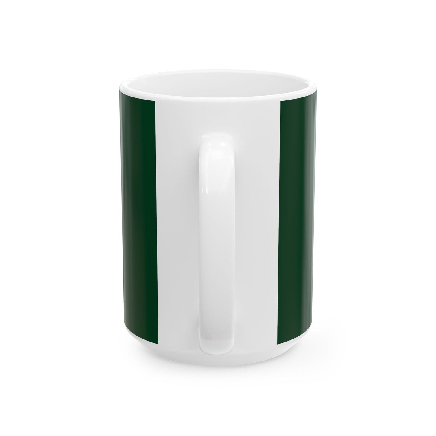 The Lord Is My Shepherd — Inspirational Scripture Mug (11oz/15oz) Emerald Night | Playfair Display