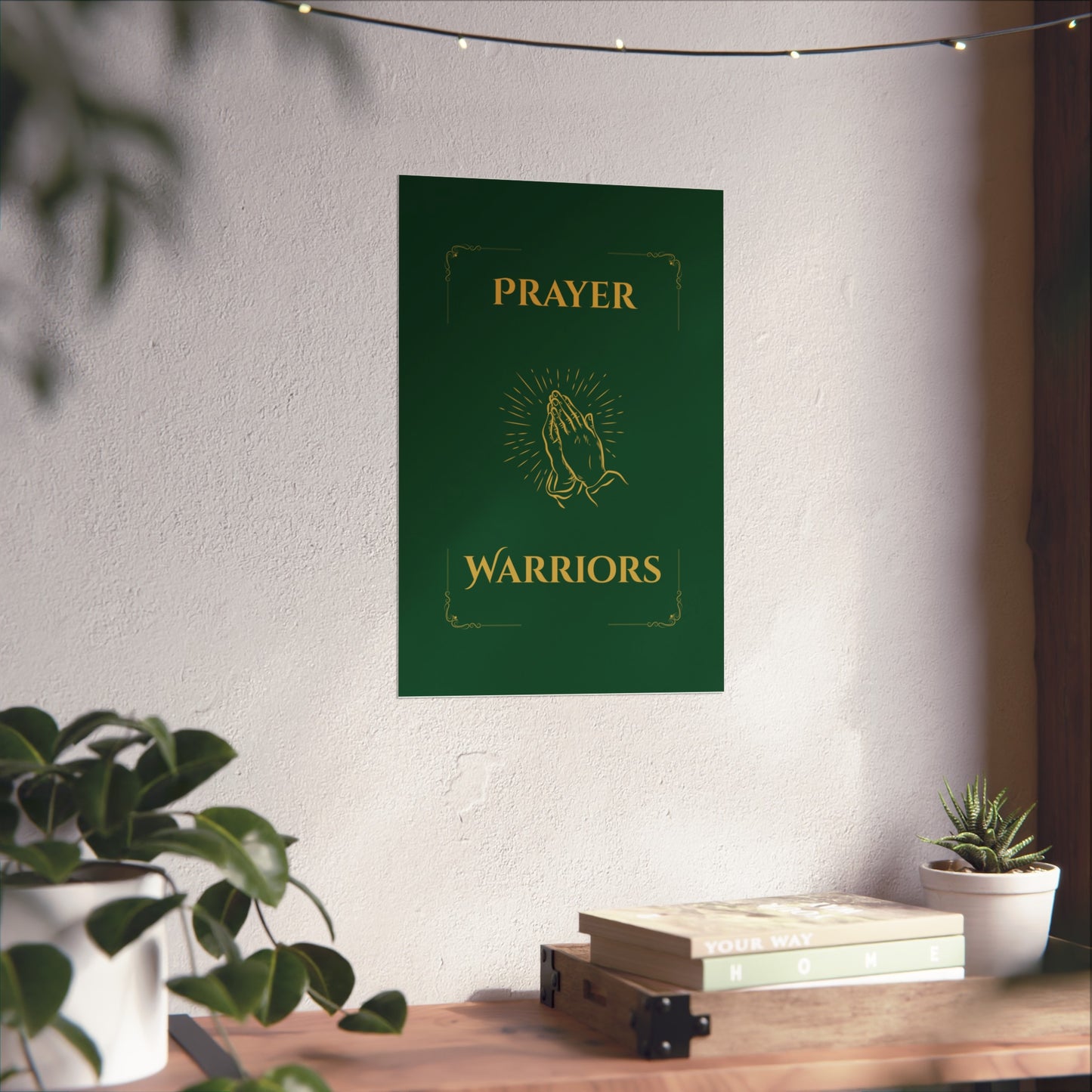Prayer Warriors — Fine Art Giclée Print | Legacy Emerald | Unframed