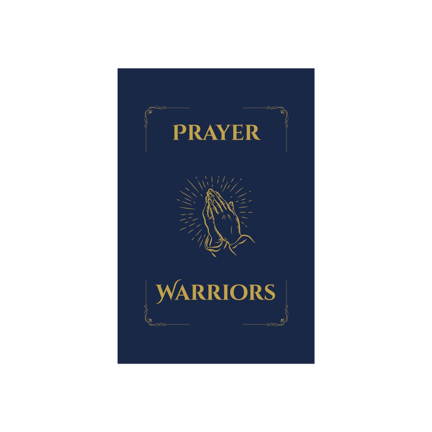 Prayer Warriors — Fine Art Giclée Print | Faithful Midnight | Unframed