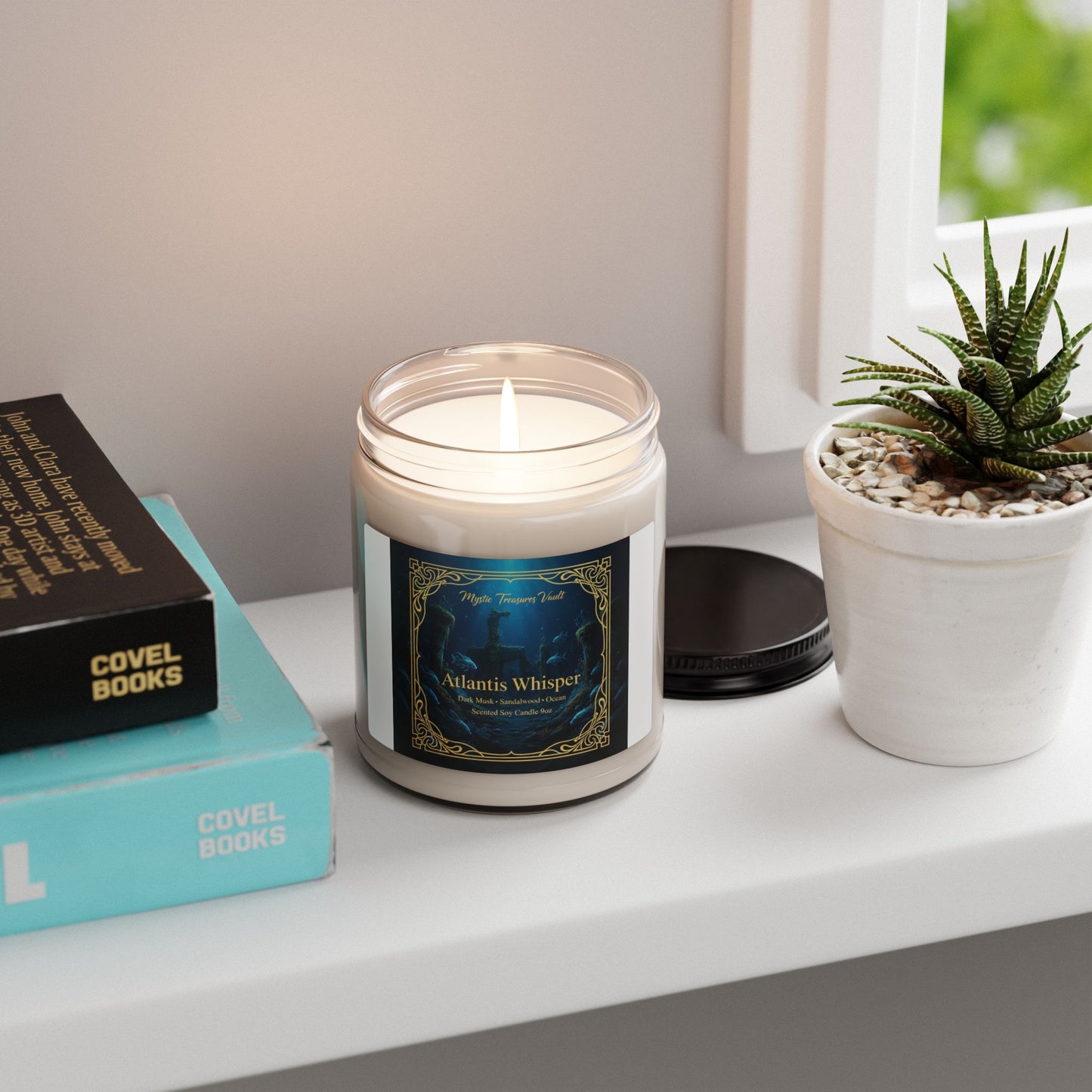 Atlantis Whisper — Scented Soy Candle