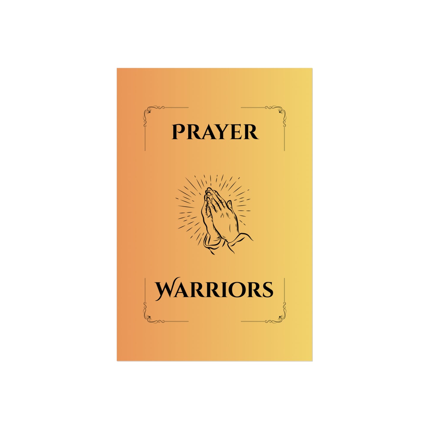 Prayer Warriors — Fine Art Giclée Print | Shekinah Glory | Unframed