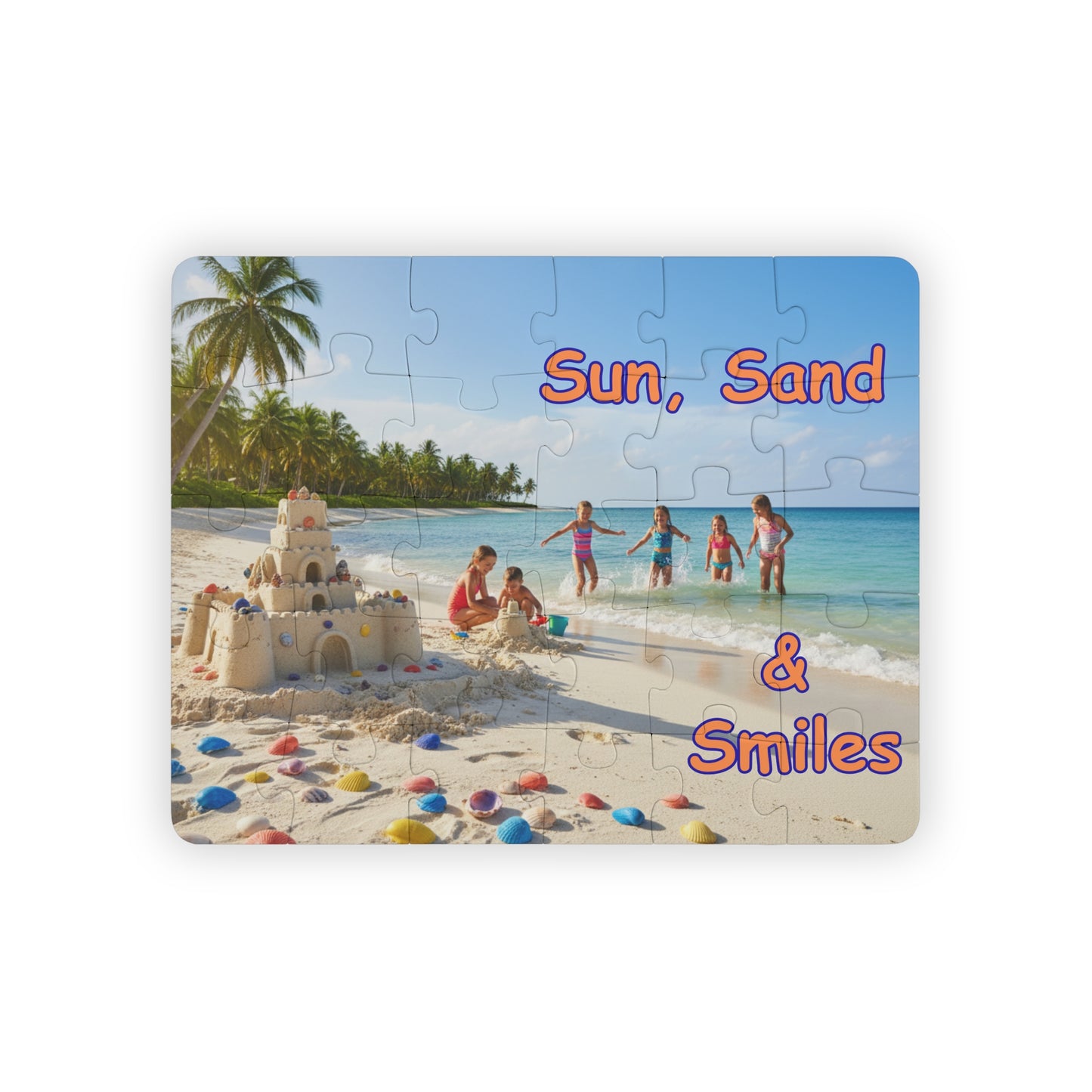 Sun, Sand & Smiles | 30-Piece Kids' Beach Puzzle