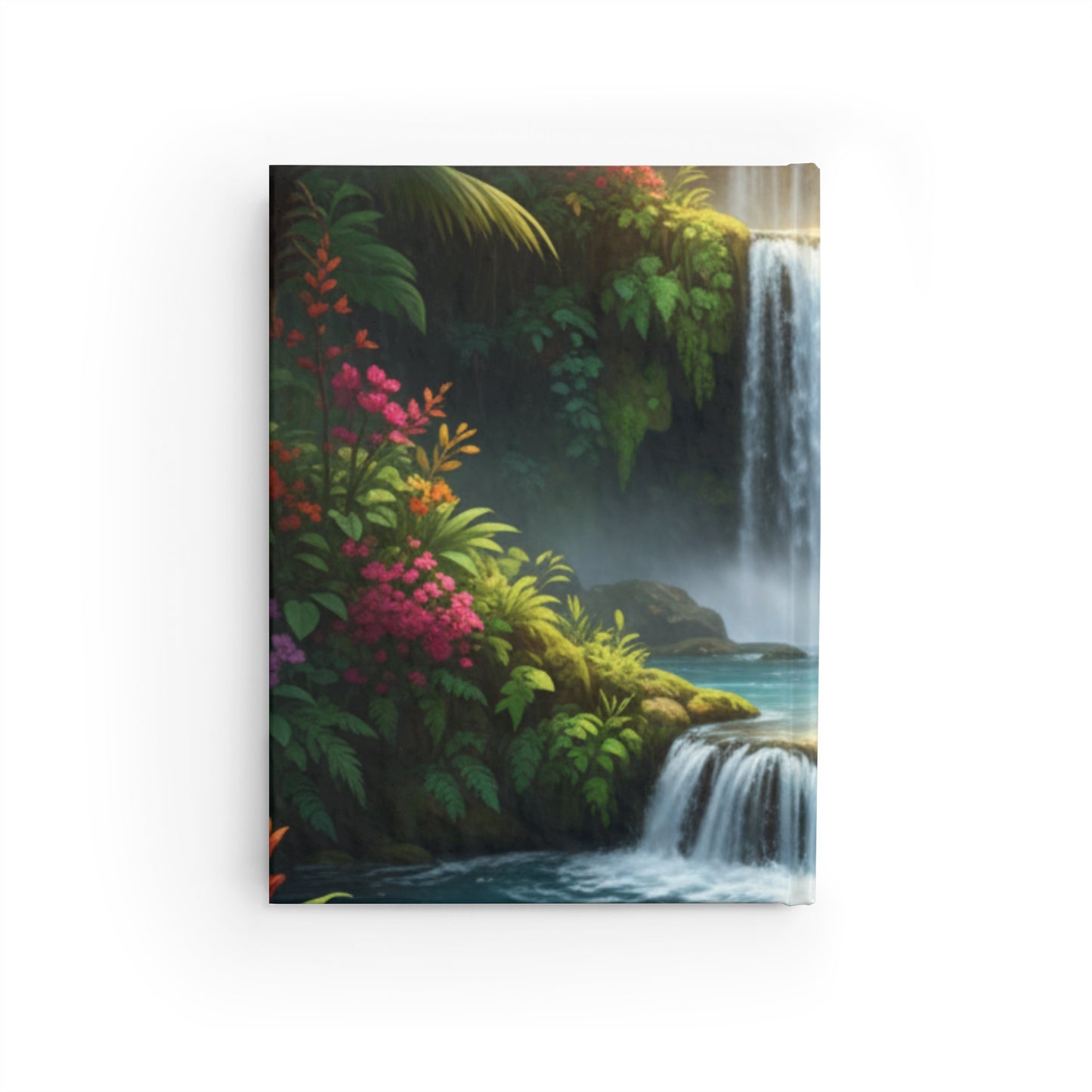 My Healing Journey Journal: Tropical Waterfall | Hardcover
