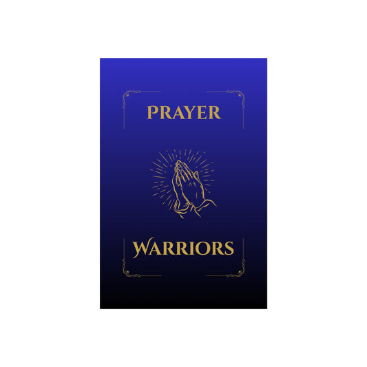 Prayer Warriors — Fine Art Giclée Print | Heavenly Blue  | Unframed