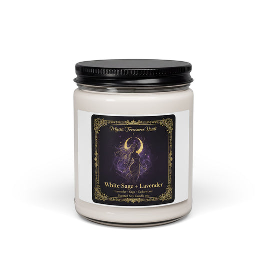 Sea Salt + Orchid — Scented Soy Candle
