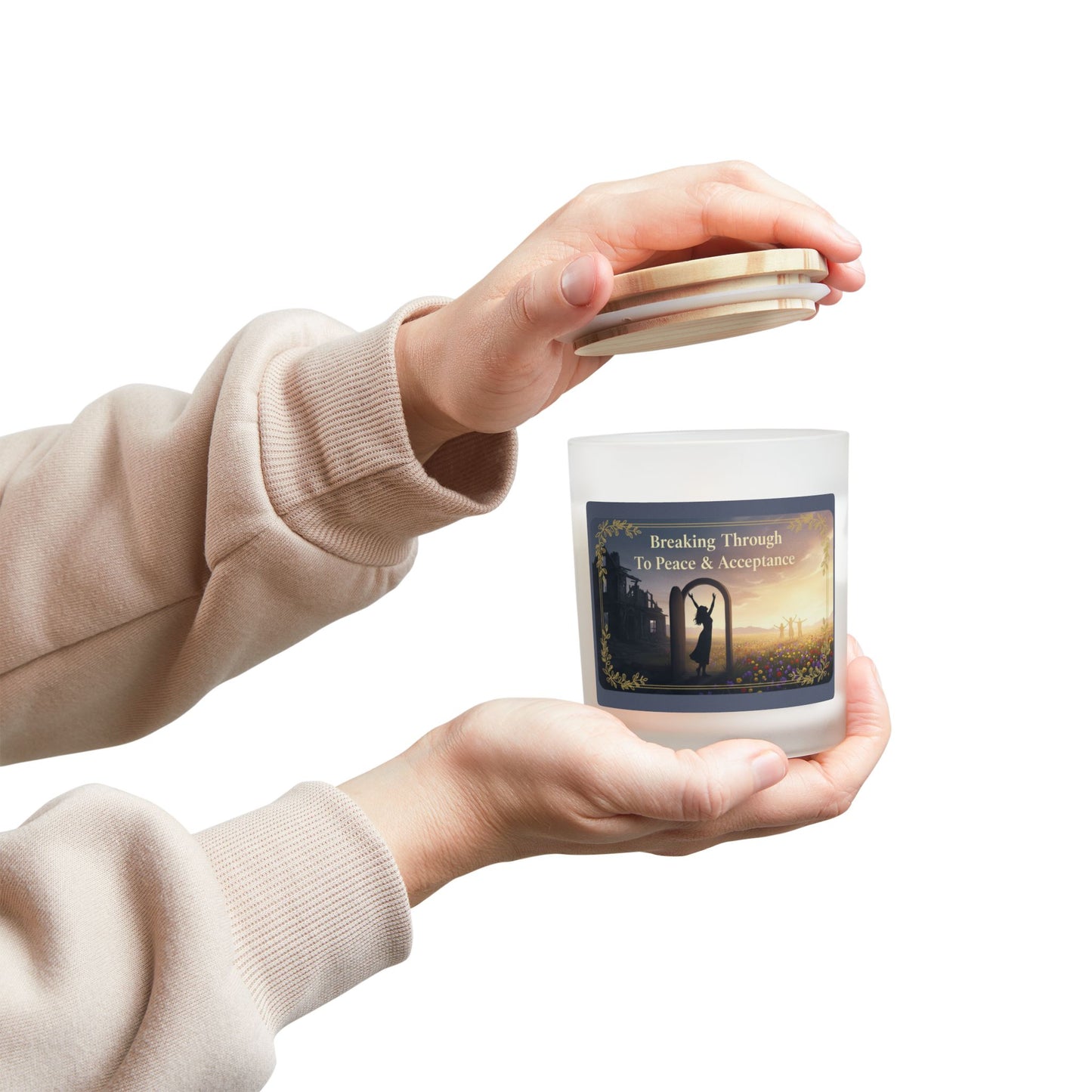 Breaking Through — To Peace & Acceptance Candle