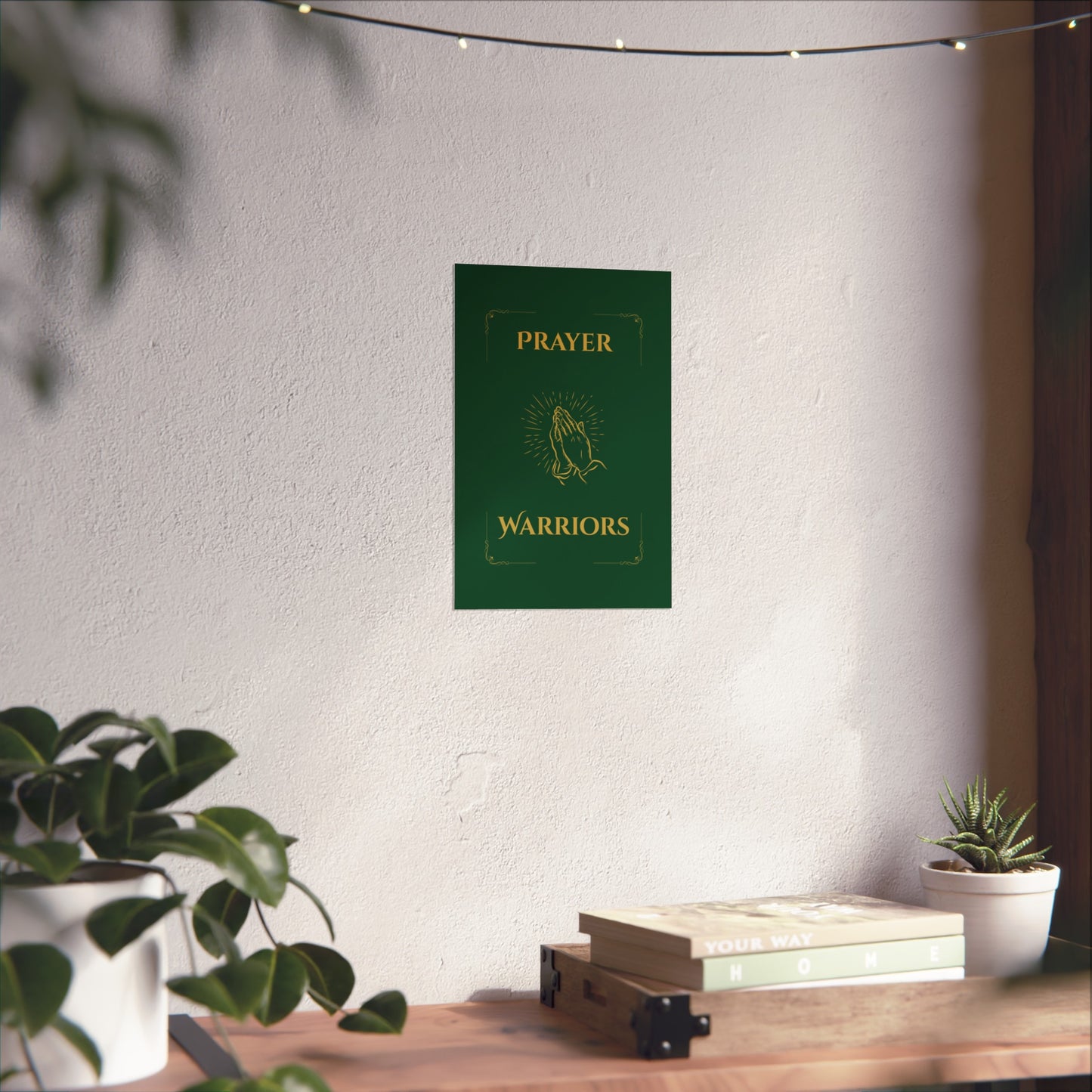 Prayer Warriors — Fine Art Giclée Print | Legacy Emerald | Unframed
