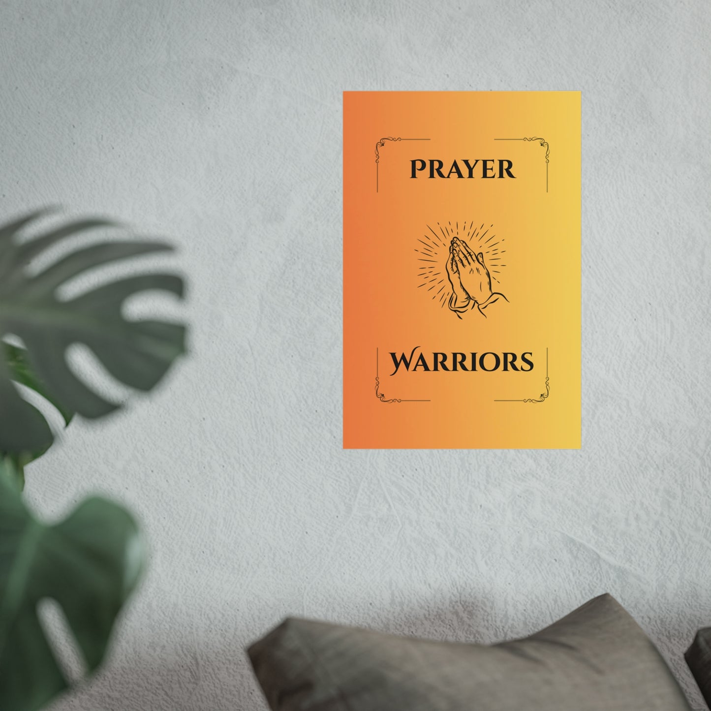 Prayer Warriors — Fine Art Giclée Print | Shekinah Glory | Unframed