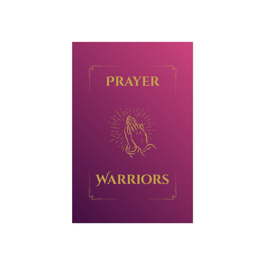 Prayer Warriors — Fine Art Giclée Print | Glorified Magenta  | Unframed