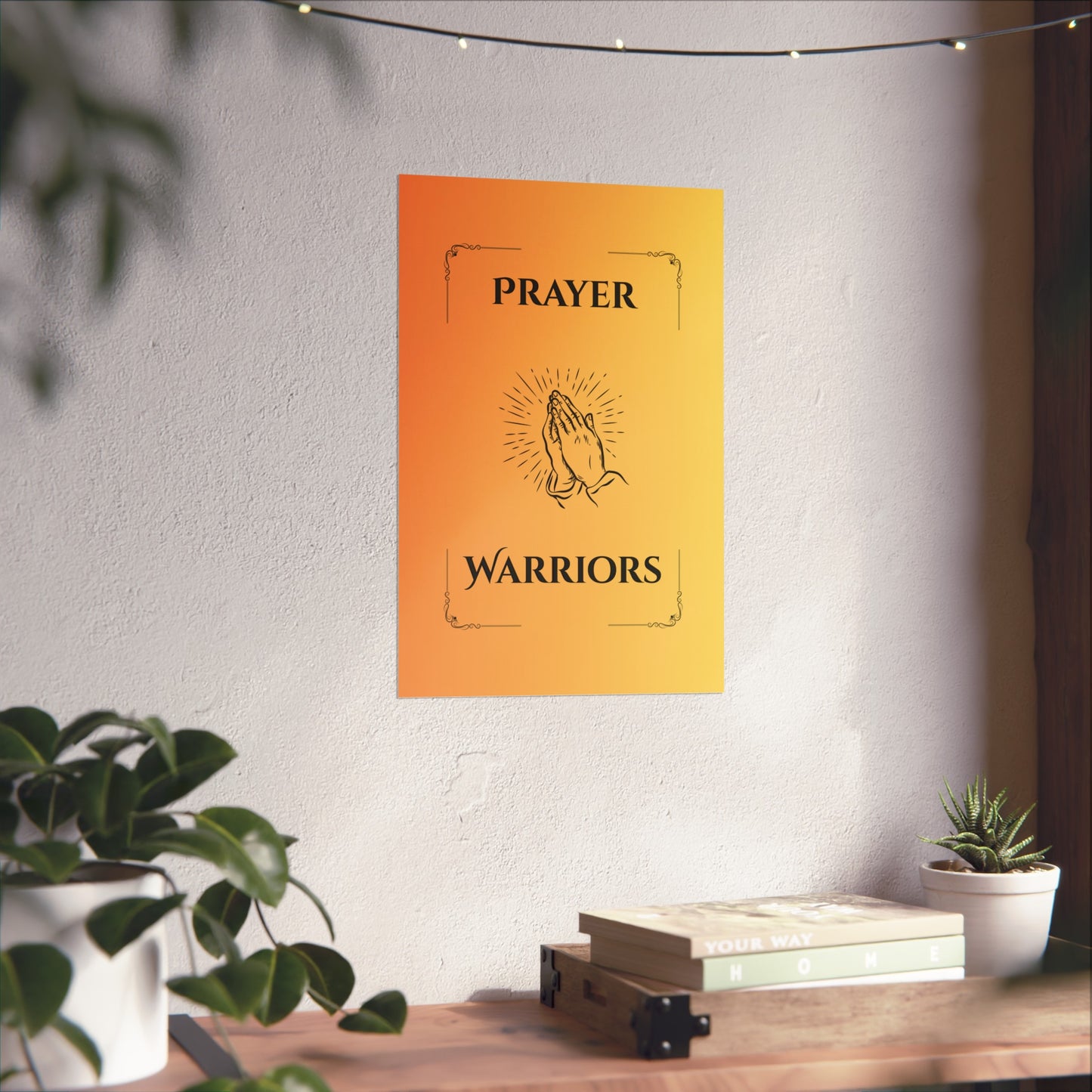 Prayer Warriors — Fine Art Giclée Print | Shekinah Glory | Unframed