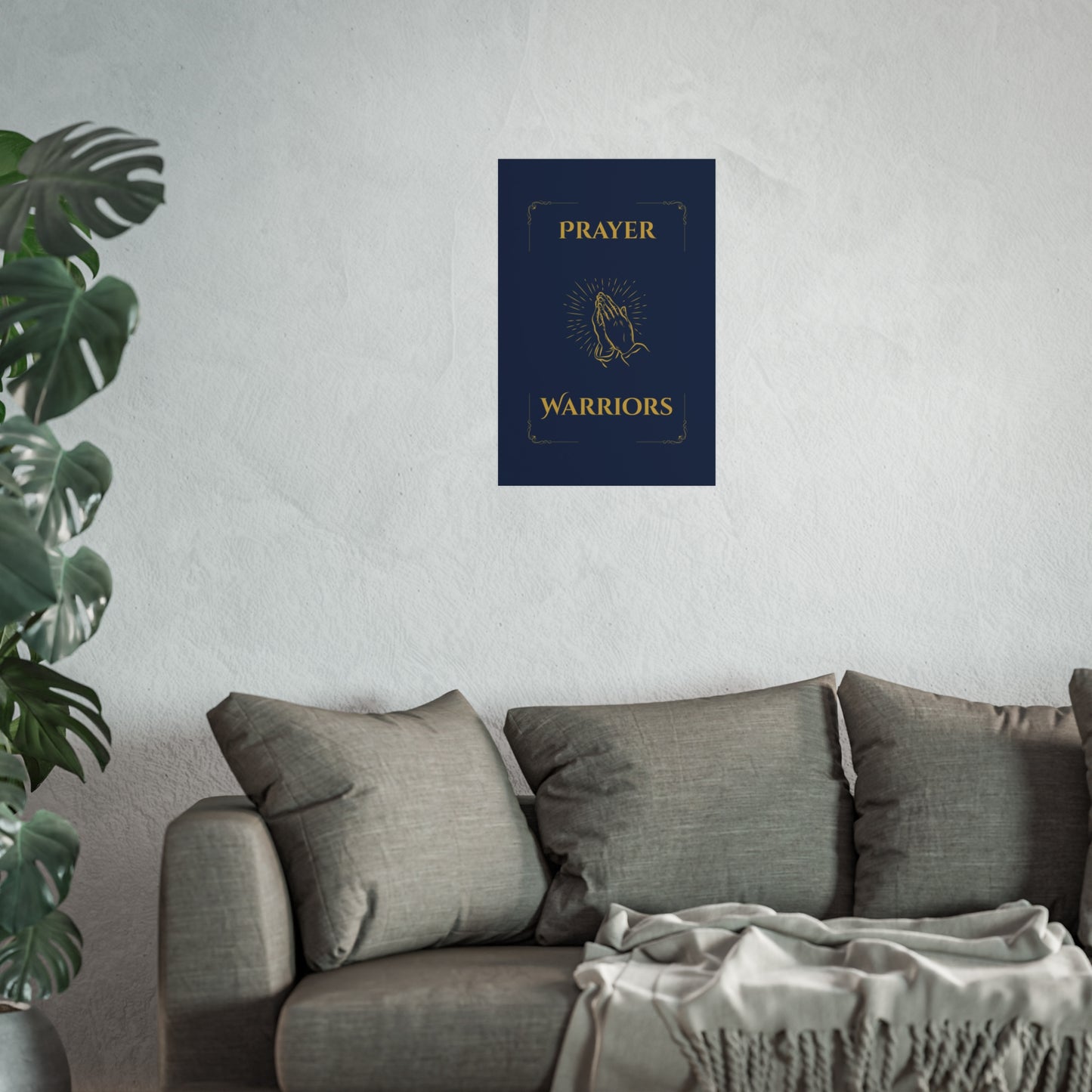 Prayer Warriors — Fine Art Giclée Print | Faithful Midnight | Unframed