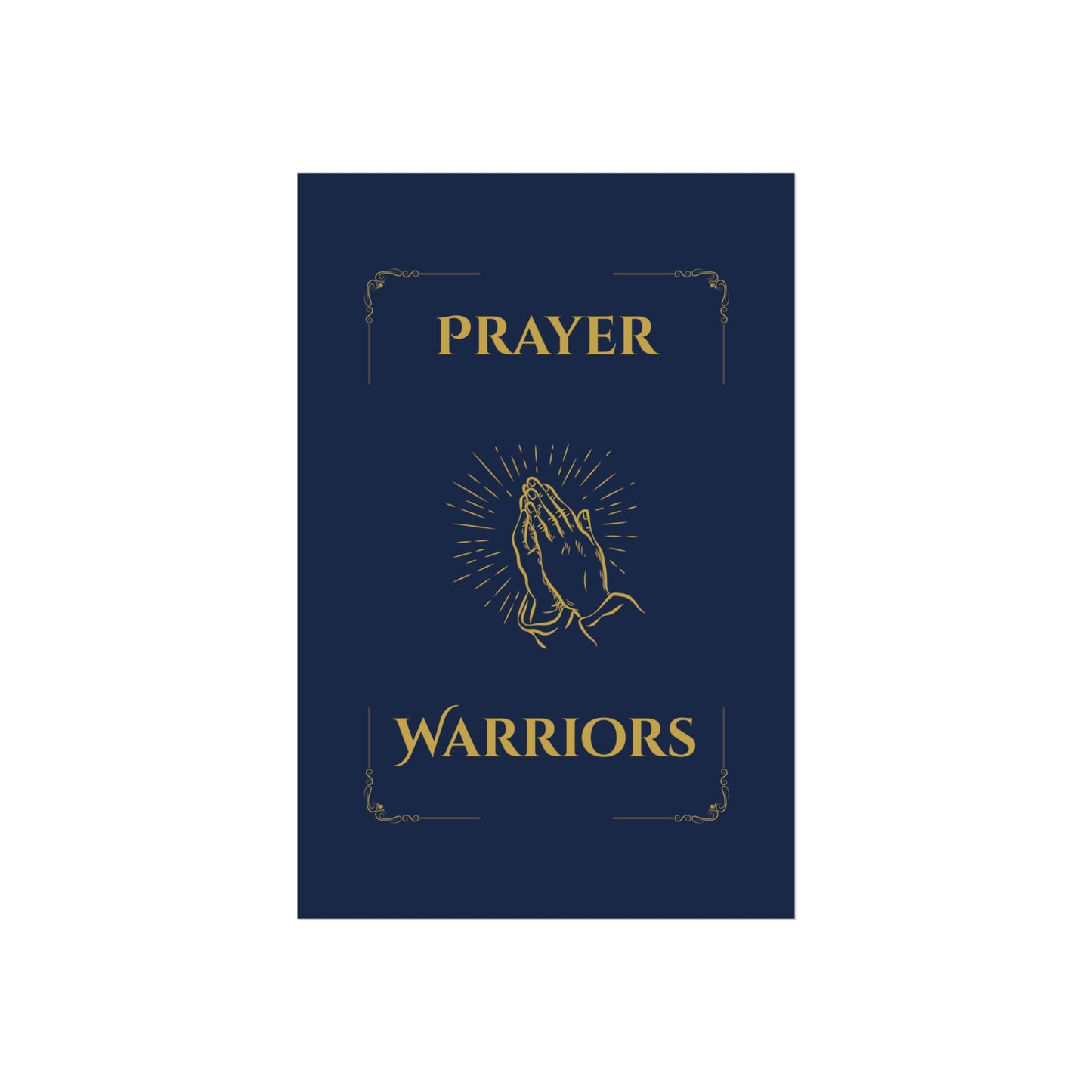 Prayer Warriors — Fine Art Giclée Print | Faithful Midnight | Unframed