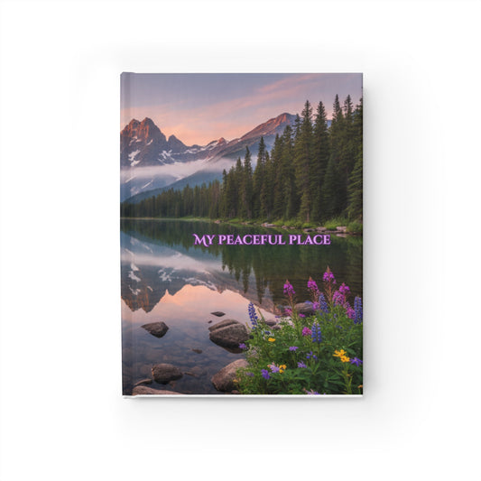 My Peaceful Place Journal | Mountain Lake Cover