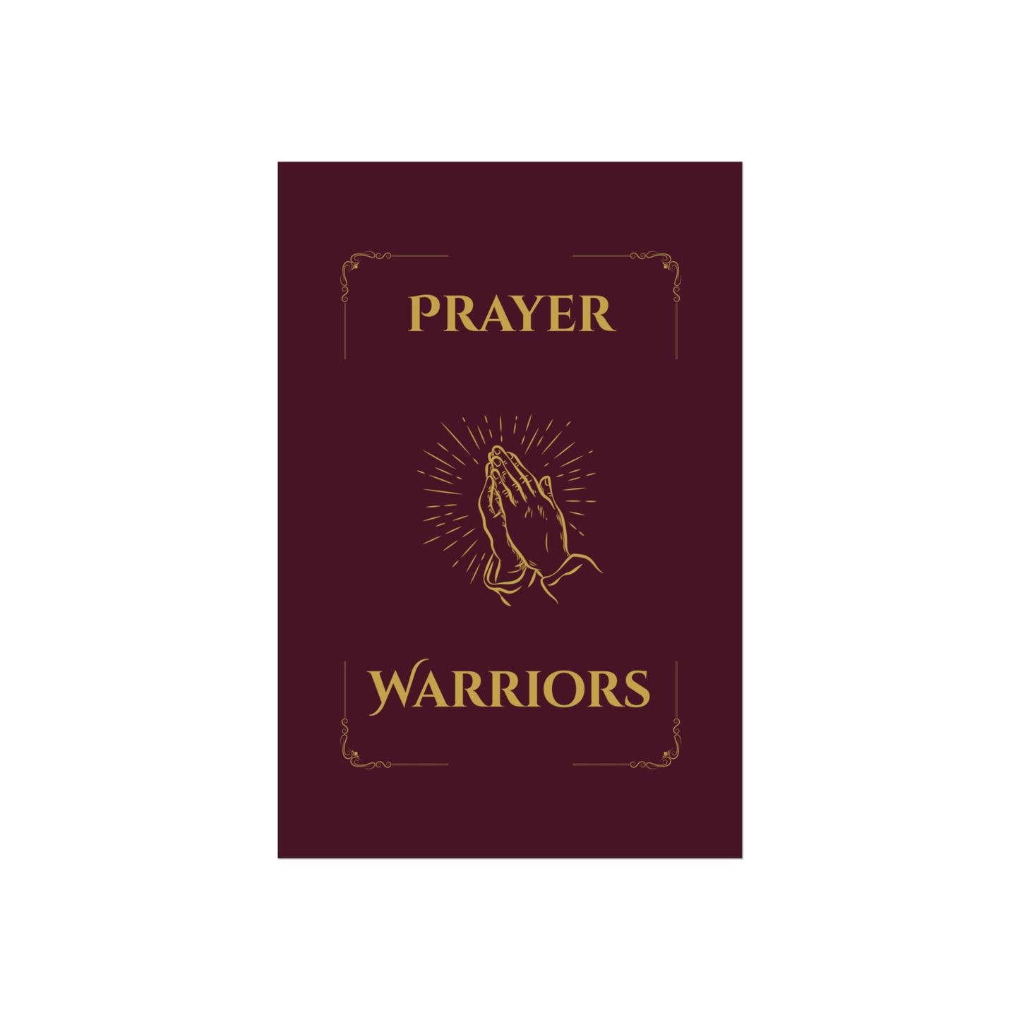 Prayer Warriors — Fine Art Giclée Print | Redeemed Scarlet | Unframed