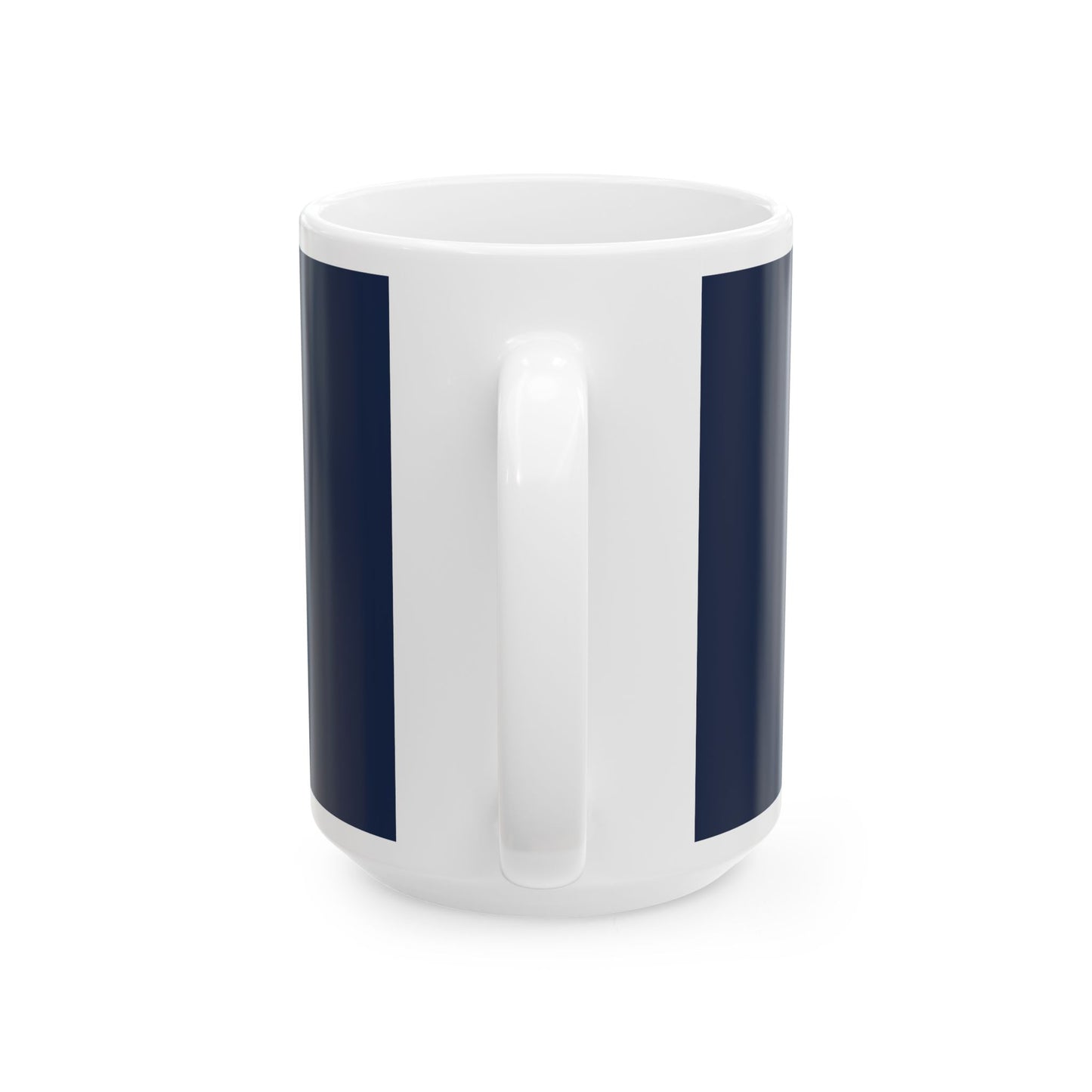 Be Still and Know — Inspirational Scripture Mug (11oz/15oz) Navy