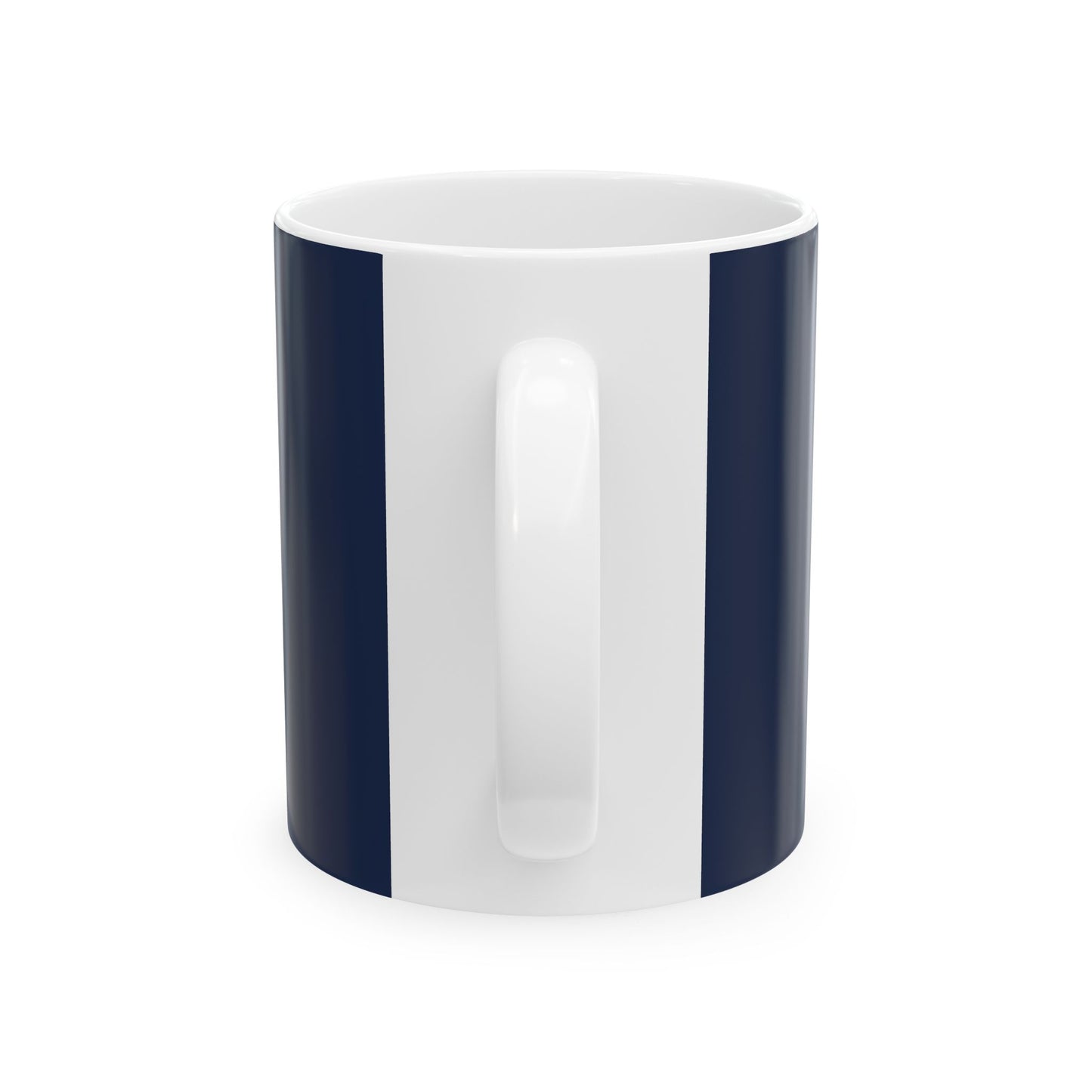 Be Still and Know — Inspirational Scripture Mug (11oz/15oz) Navy