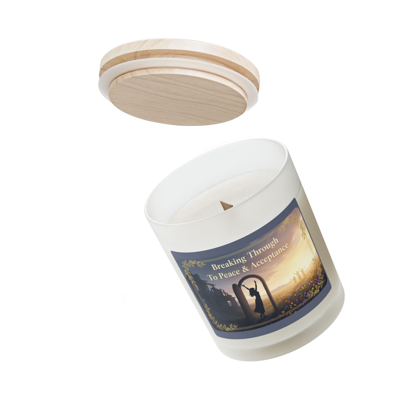 Breaking Through — To Peace & Acceptance Candle