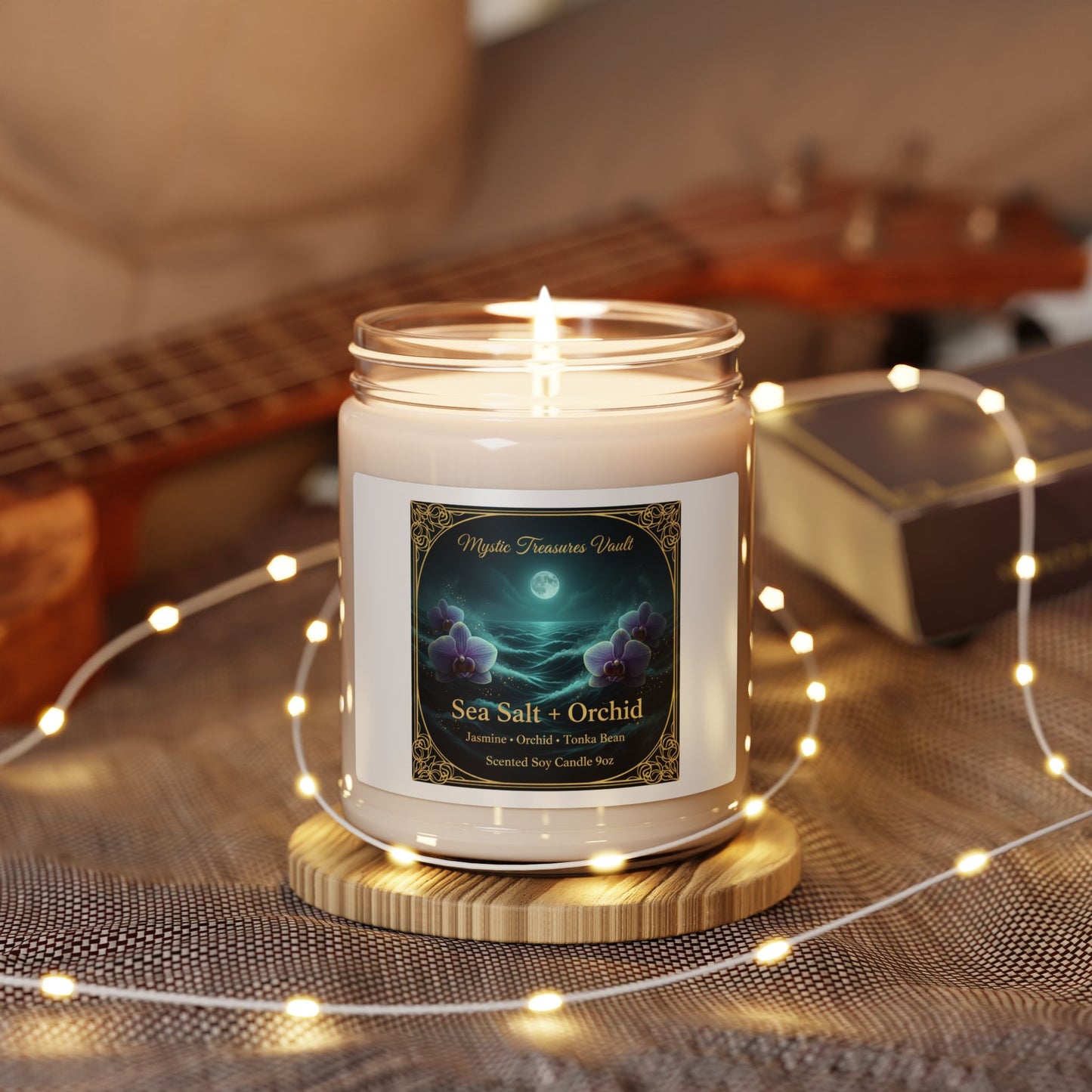 "So Loved" Scented Soy Candle | White Sage + Lavender | John 3:16