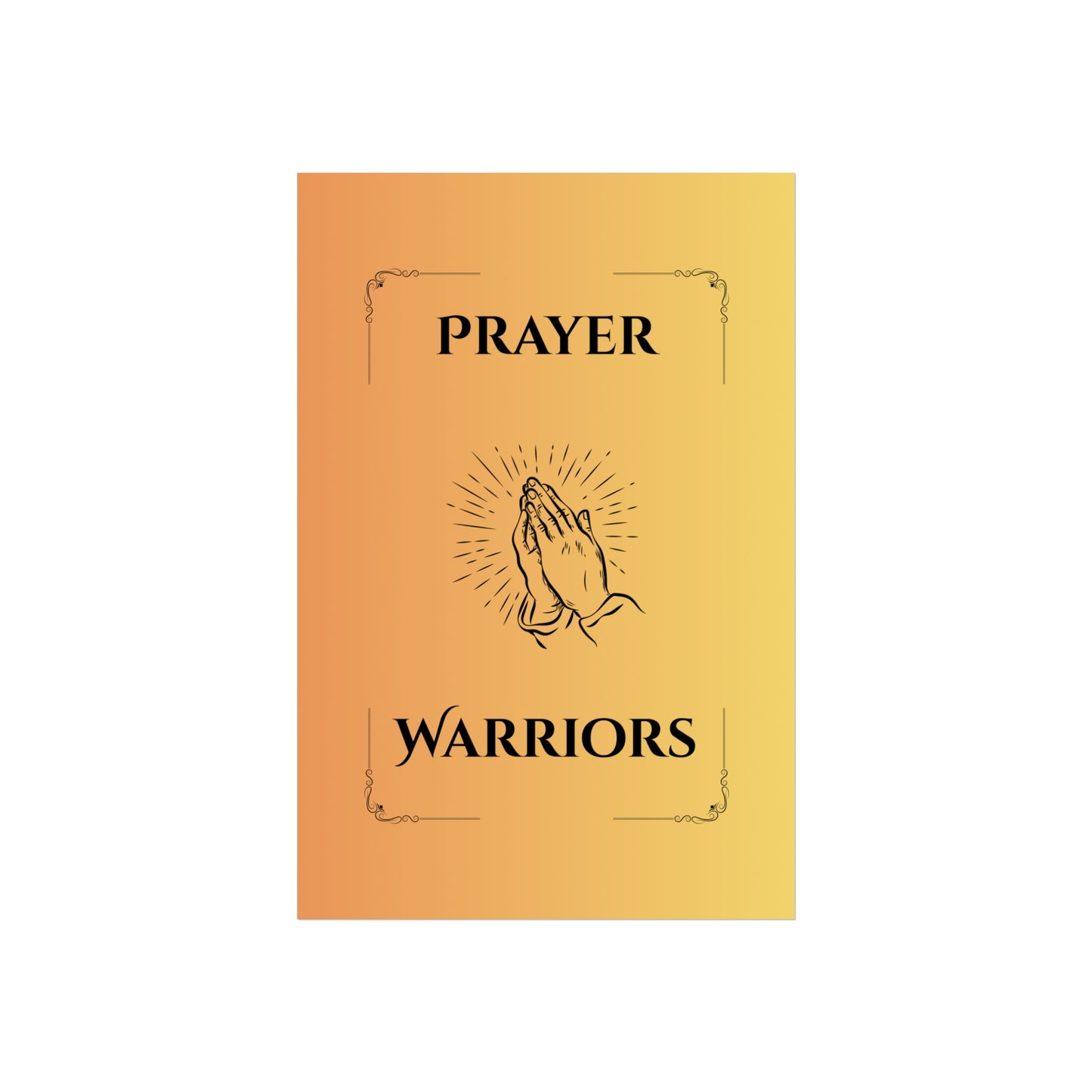 Prayer Warriors — Fine Art Giclée Print | Shekinah Glory | Unframed
