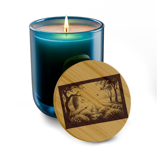 Gracious Words | White Sage & Lavender Scented Soy Candle | Proverbs 16:24