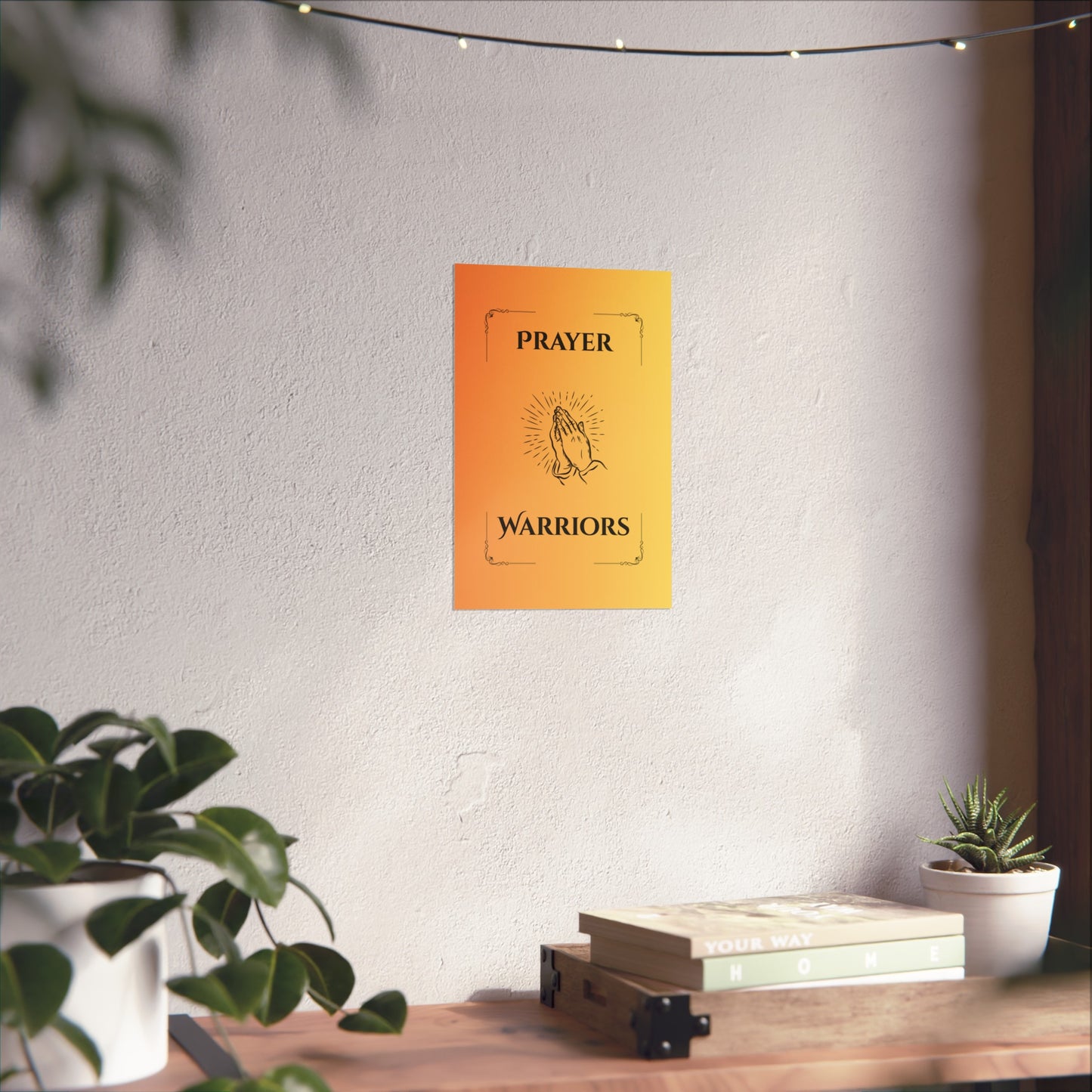 Prayer Warriors — Fine Art Giclée Print | Shekinah Glory | Unframed
