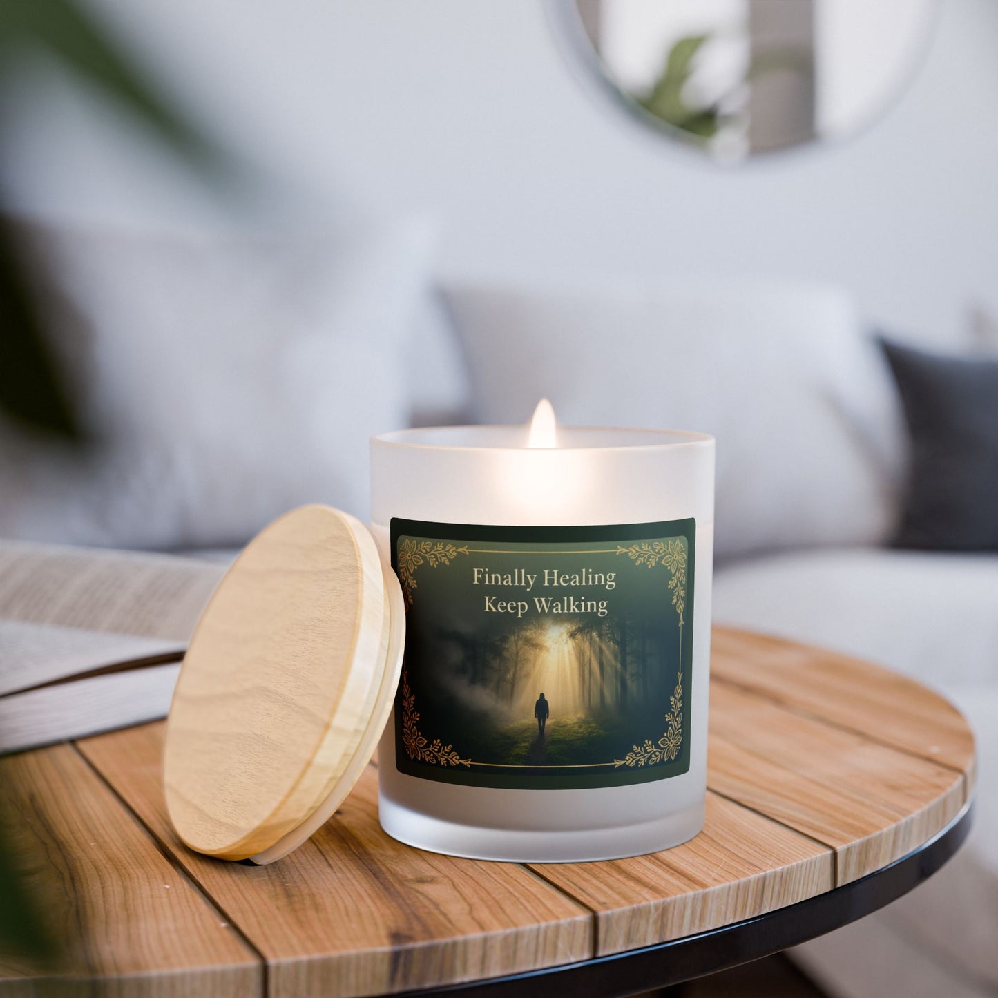 Finally Healing — Keep Walking Candle