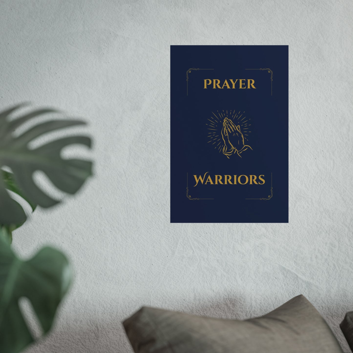 Prayer Warriors — Fine Art Giclée Print | Faithful Midnight | Unframed