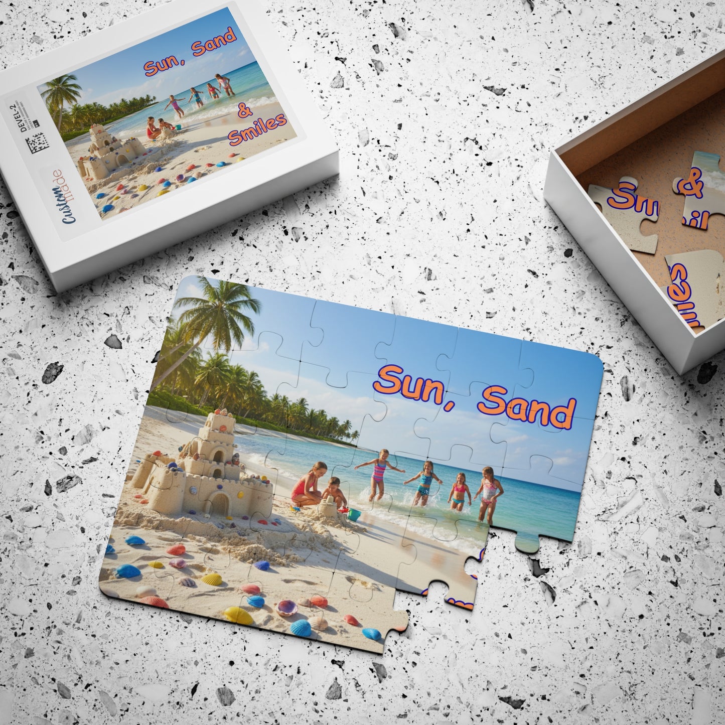 Sun, Sand & Smiles | 30-Piece Kids' Beach Puzzle