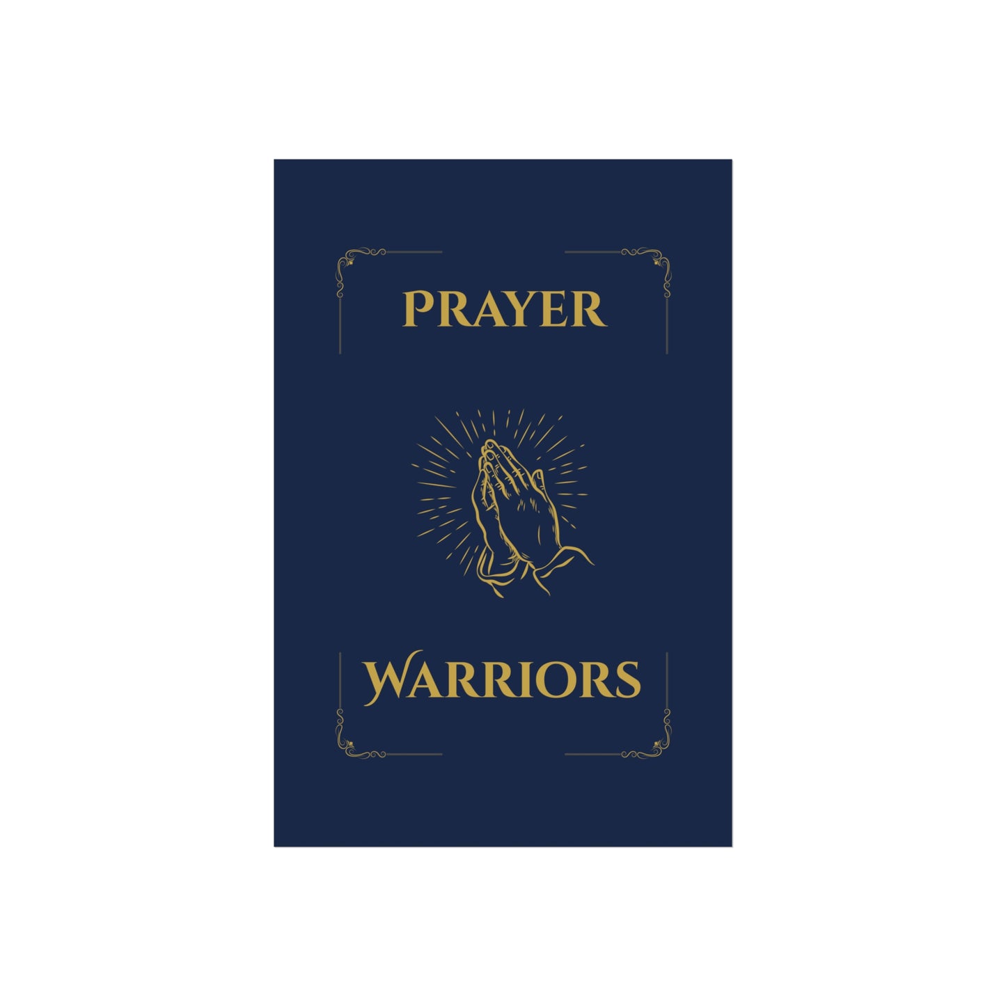 Prayer Warriors — Fine Art Giclée Print | Faithful Midnight | Unframed