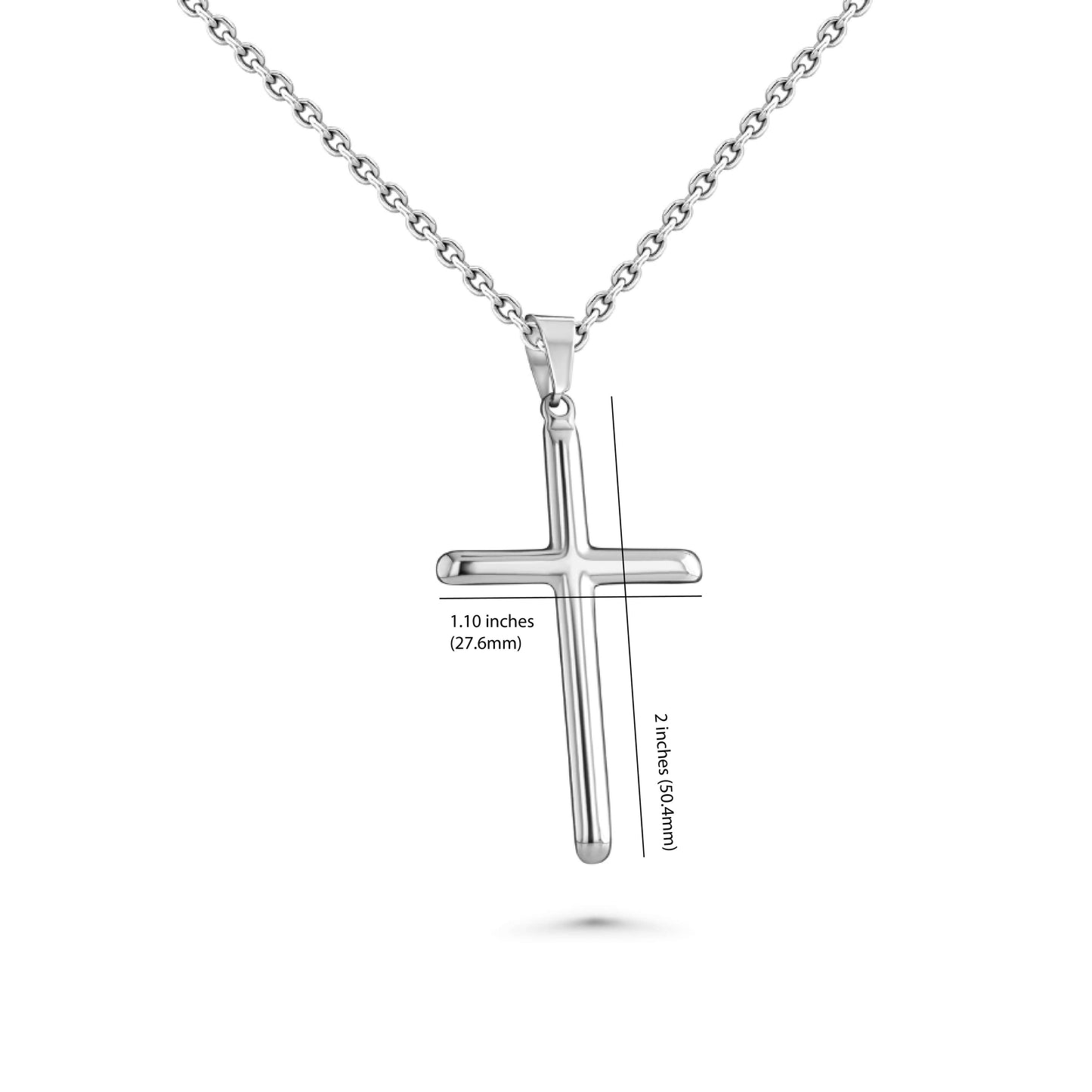 Cross Necklace with Chain