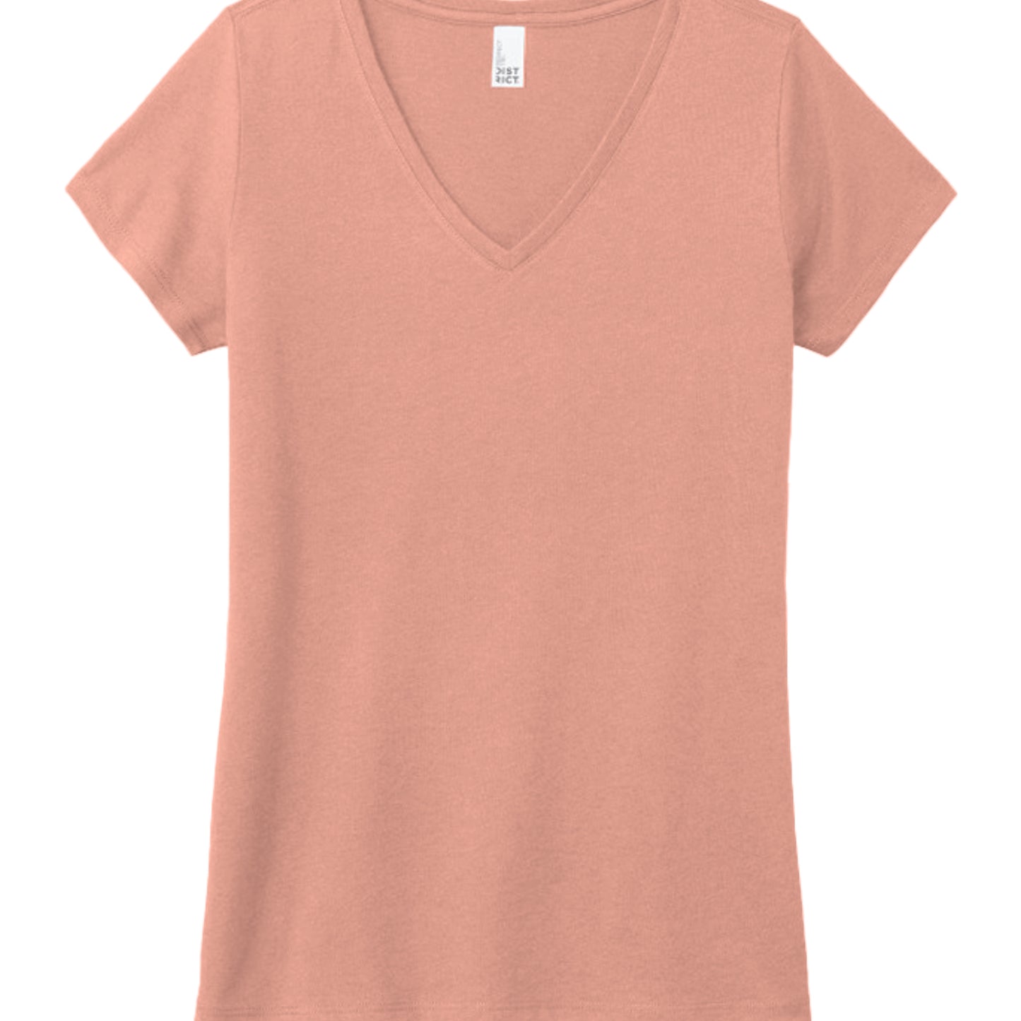 Heathered Dusty Peach - DM1350L - FRONT