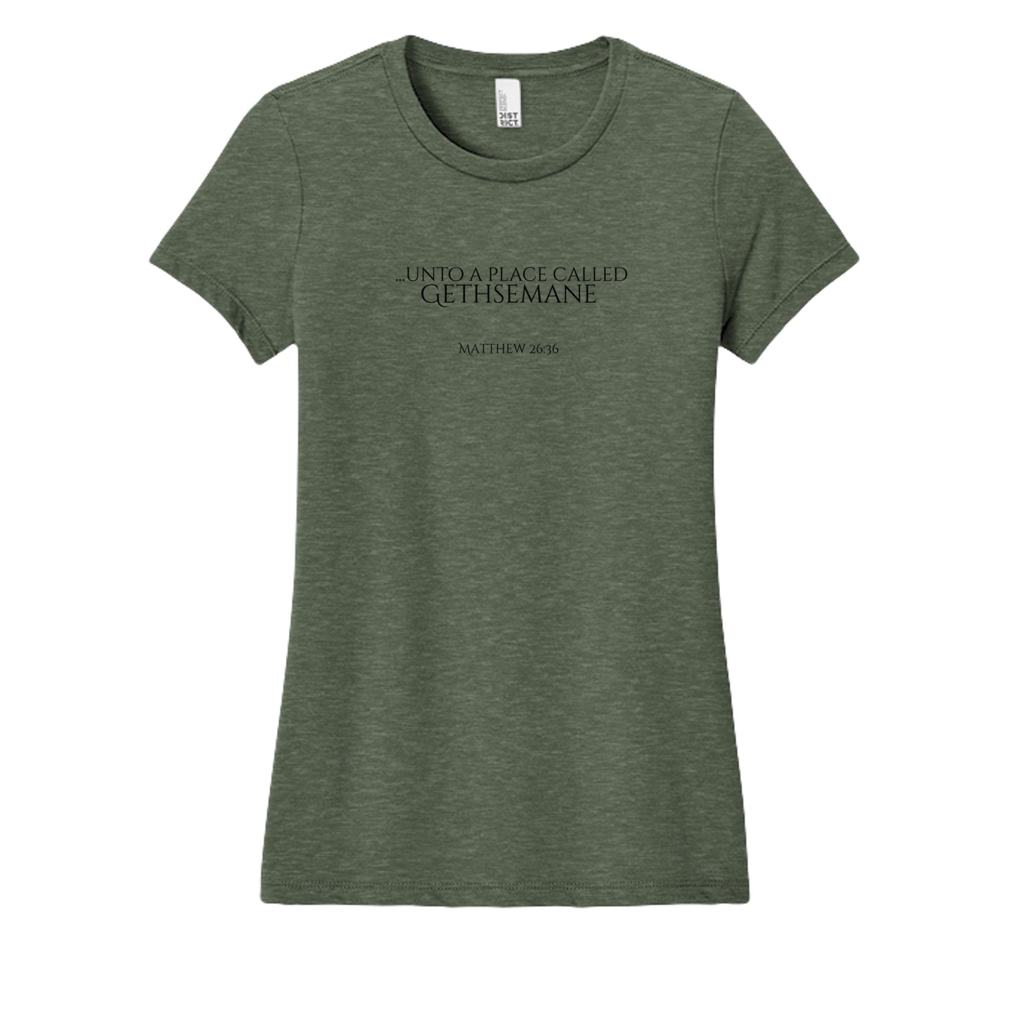 Heathered Olive - DM108L - FRONT